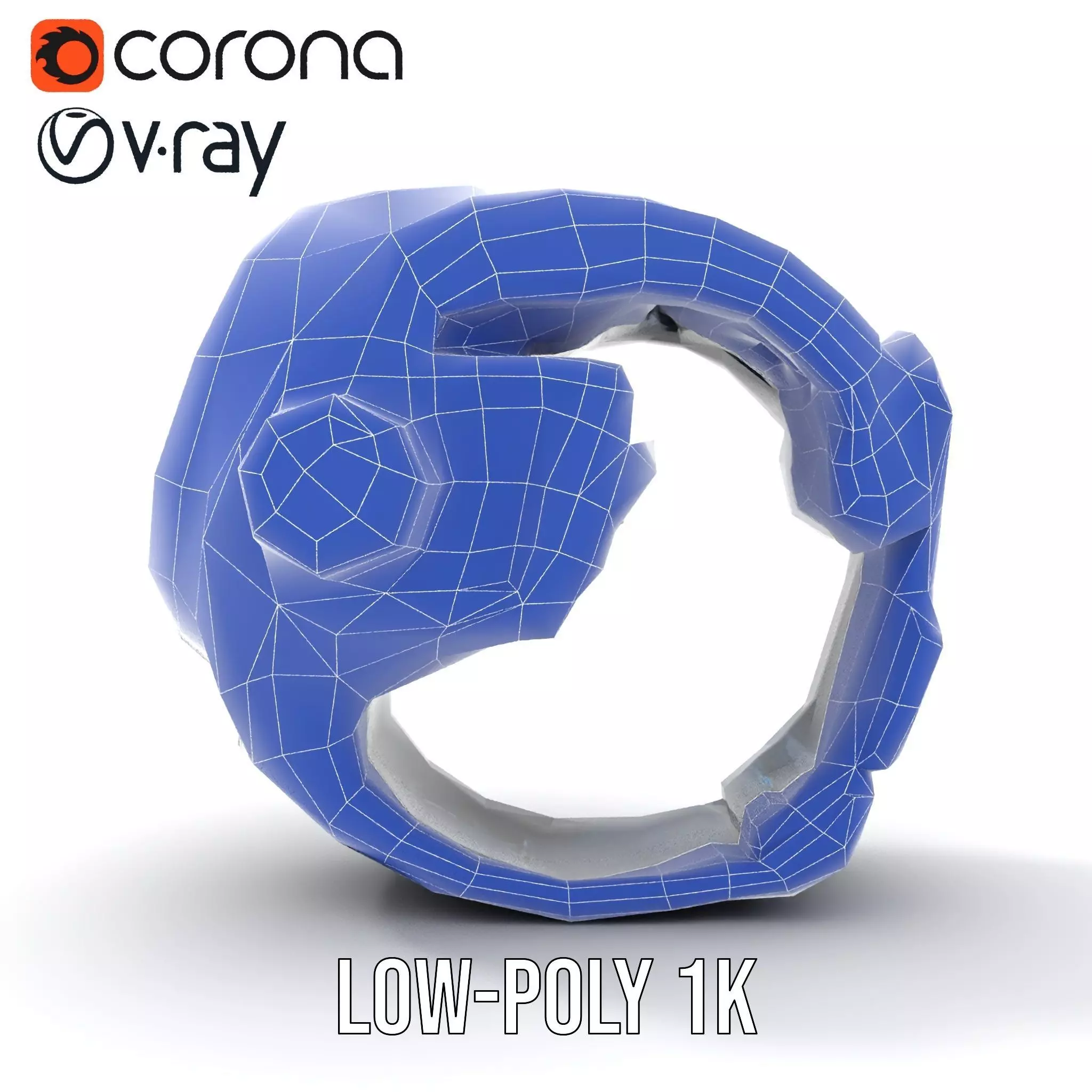 Futuristic Smartwatch Model Pack with Interactive Display Low-poly 3D model_19
