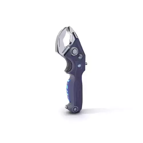 Futuristic Wrench Tool model pack with LED Indicators Low-poly 3D model