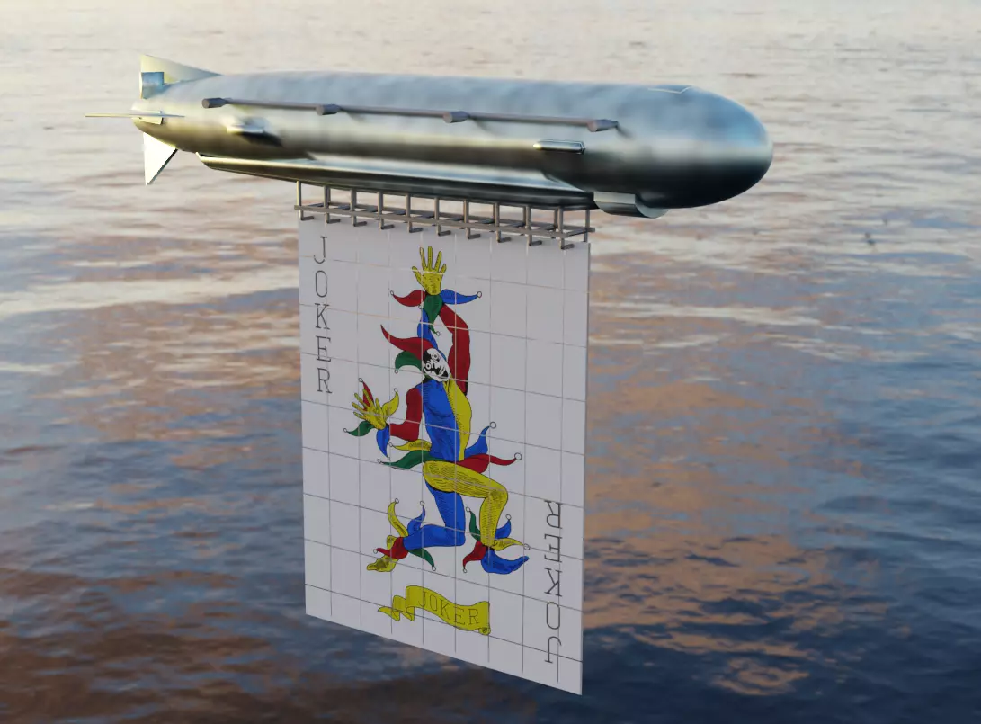 Alice In Borderland Airship 3D print model_1