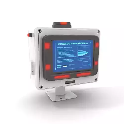 Emergency Alert System Model Pack Low-poly 3D model