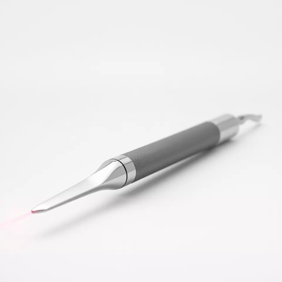 Sleek Dental Tool Model Pack for Professional Visualization Low-poly 3D model_2