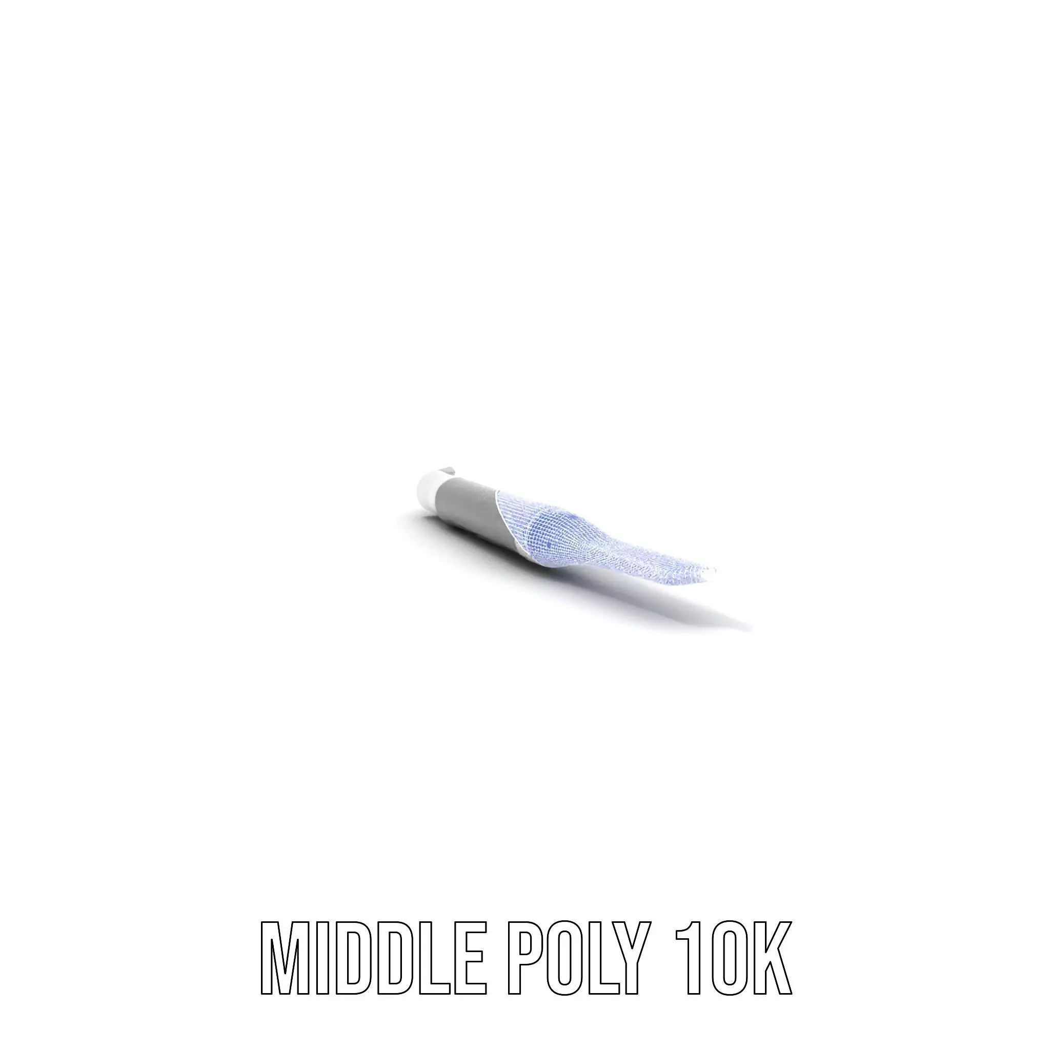 Sleek Dental Tool Model Pack for Professional Visualization Low-poly 3D model_23