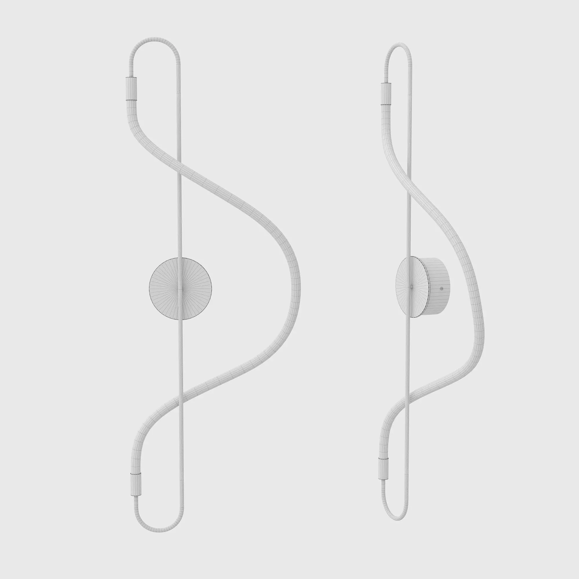 Taniraila Wall Light 3D model_1