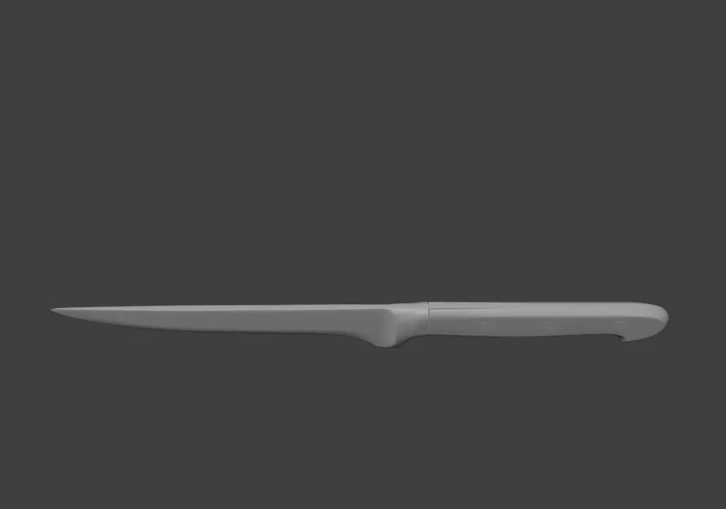 Boneing Knife 3D model_4