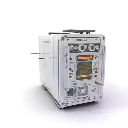 Advanced Industrial Control Unit model pack Low-poly 3D model