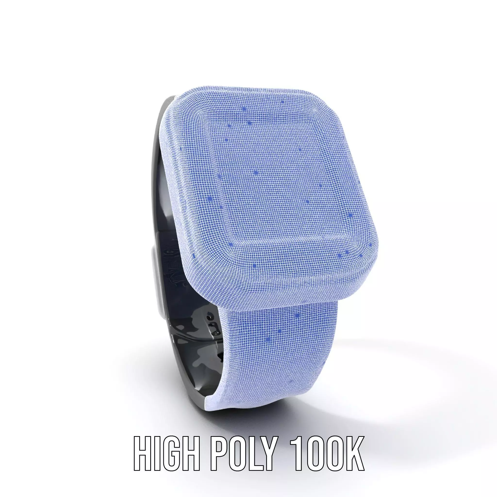 Smartwatch with Dynamic Display Model Pack Low-poly 3D model_4