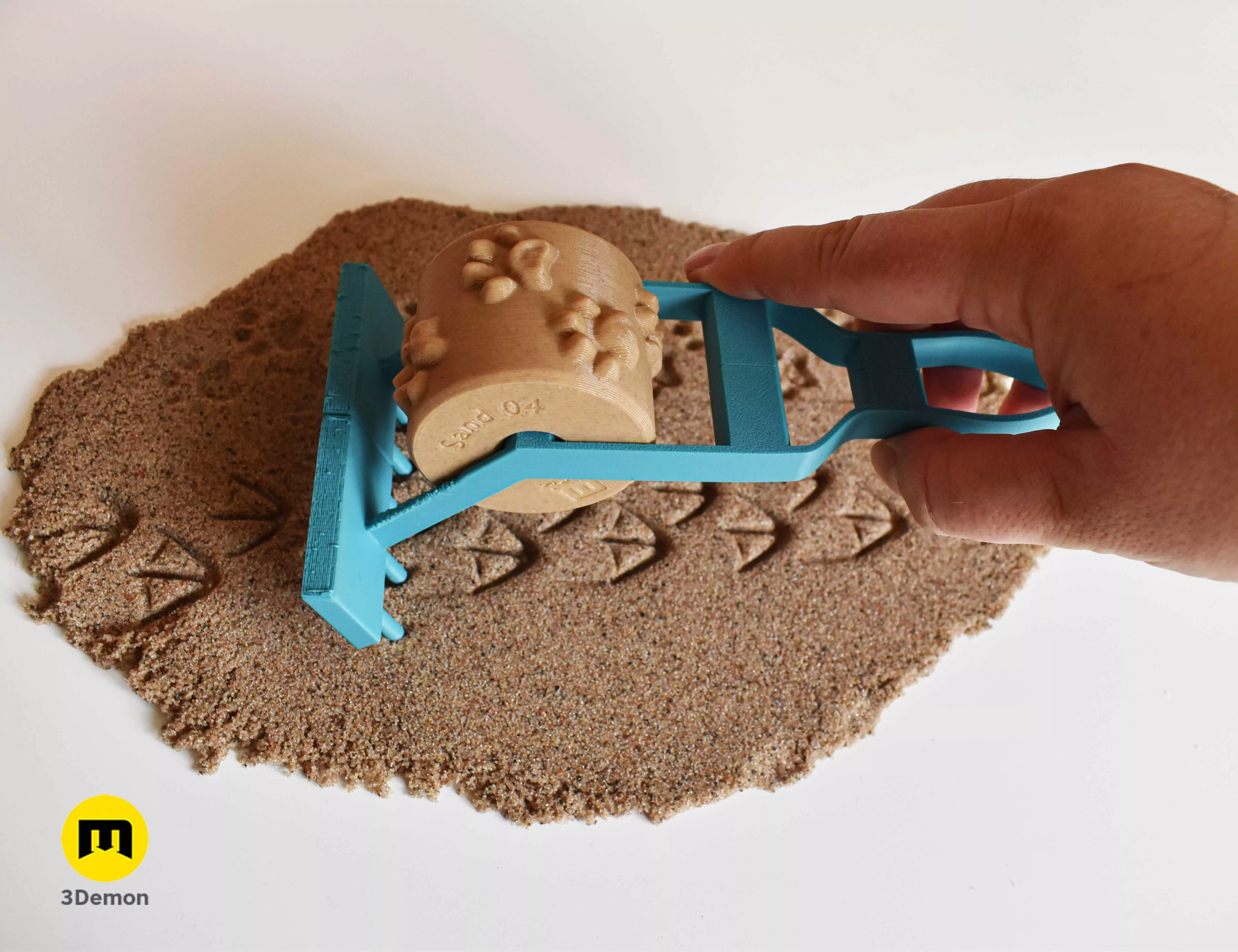 Texture Rollers Sand Patterns Free 3D print model_2
