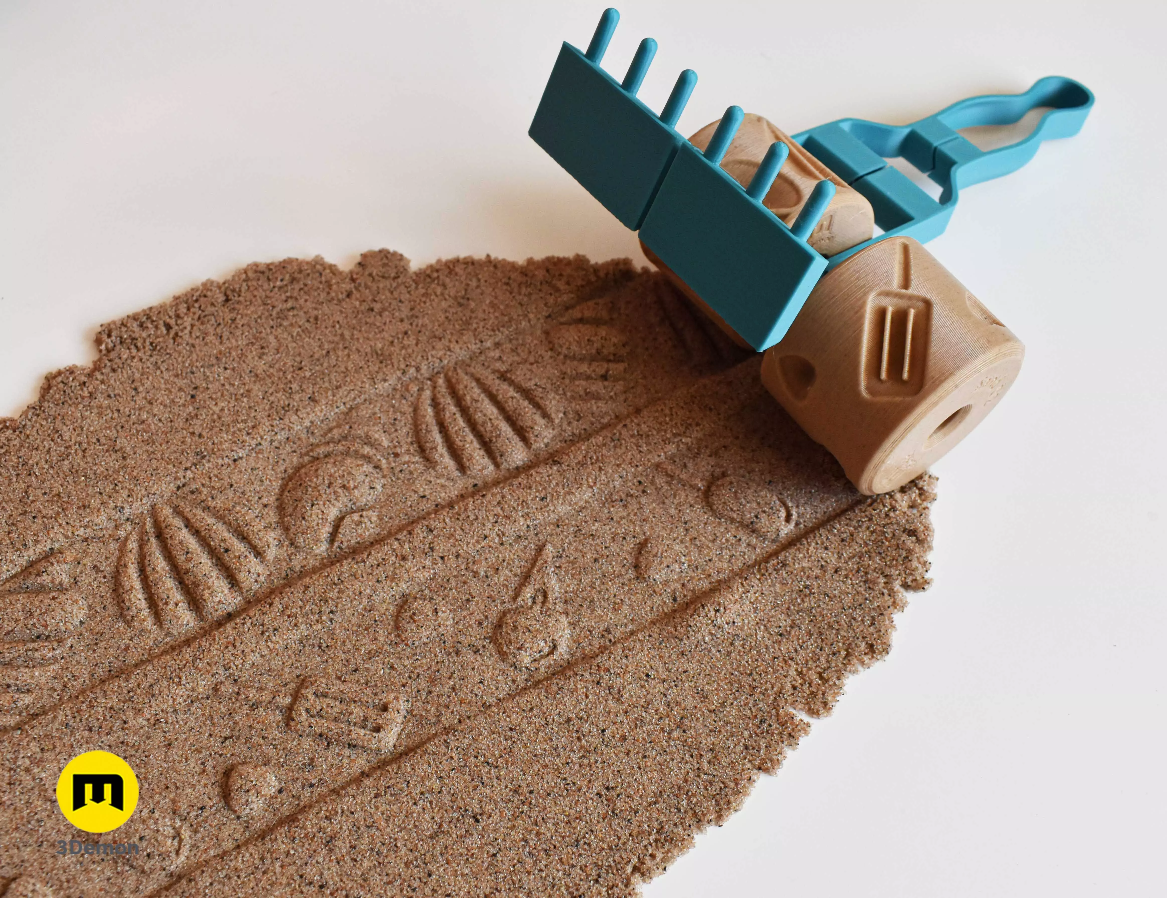 Texture Rollers Sand Patterns Free 3D print model_5