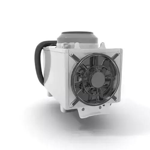 Industrial Air Cooling Unit model pack Low-poly 3D model