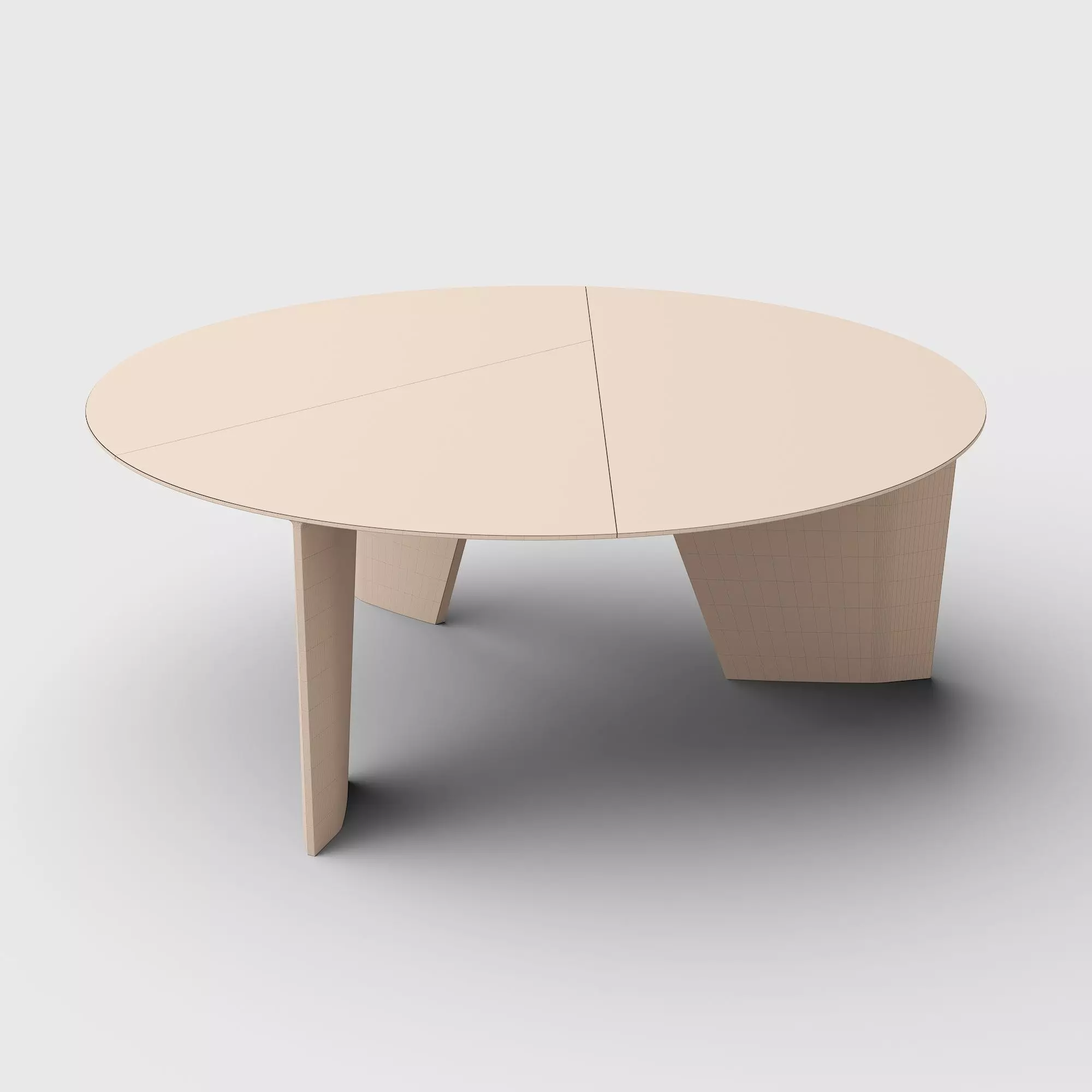 Ryland Table 3D model_2