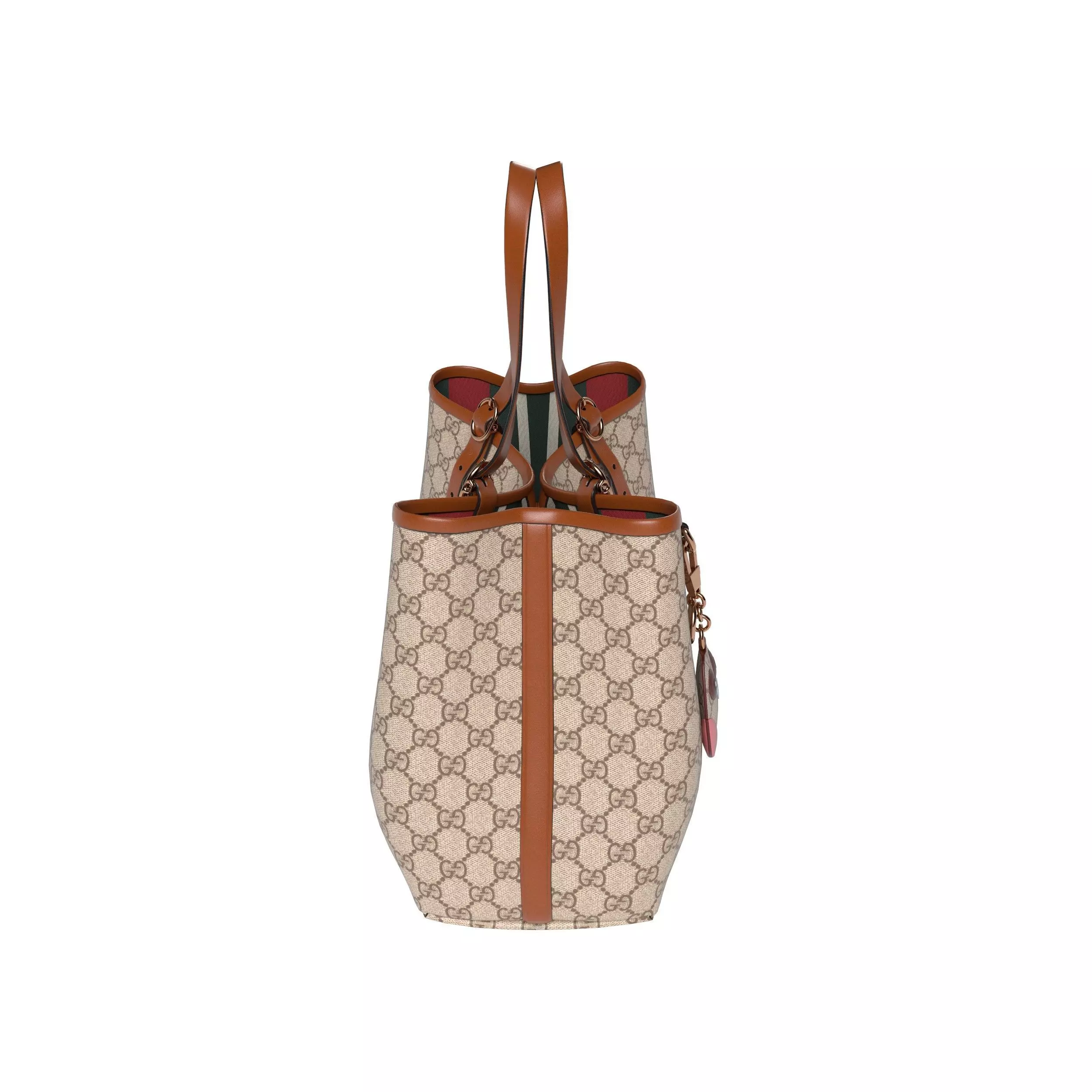 Gucci GG Emblem Medium Tote Bag Low-poly 3D model_5