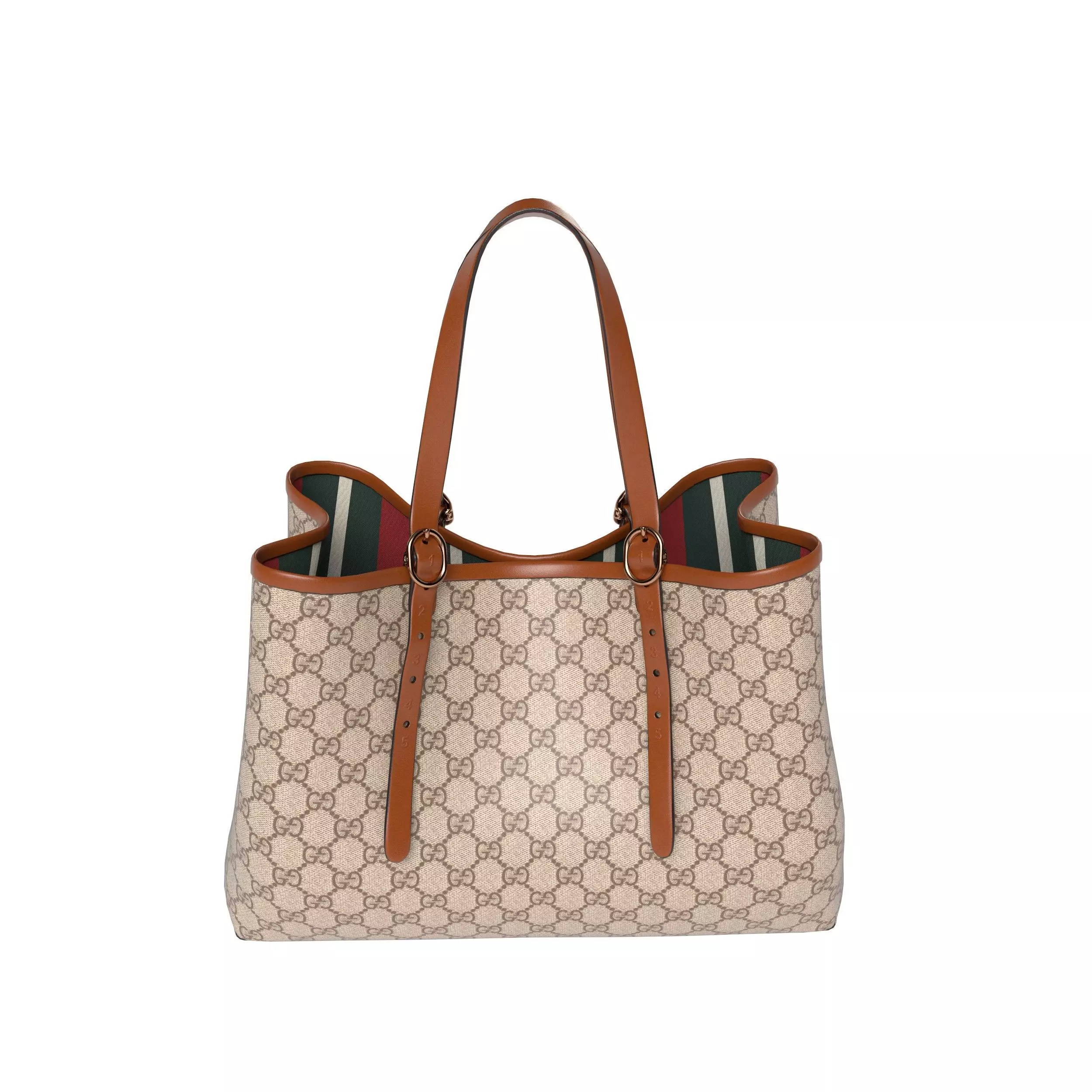 Gucci GG Emblem Medium Tote Bag Low-poly 3D model_3