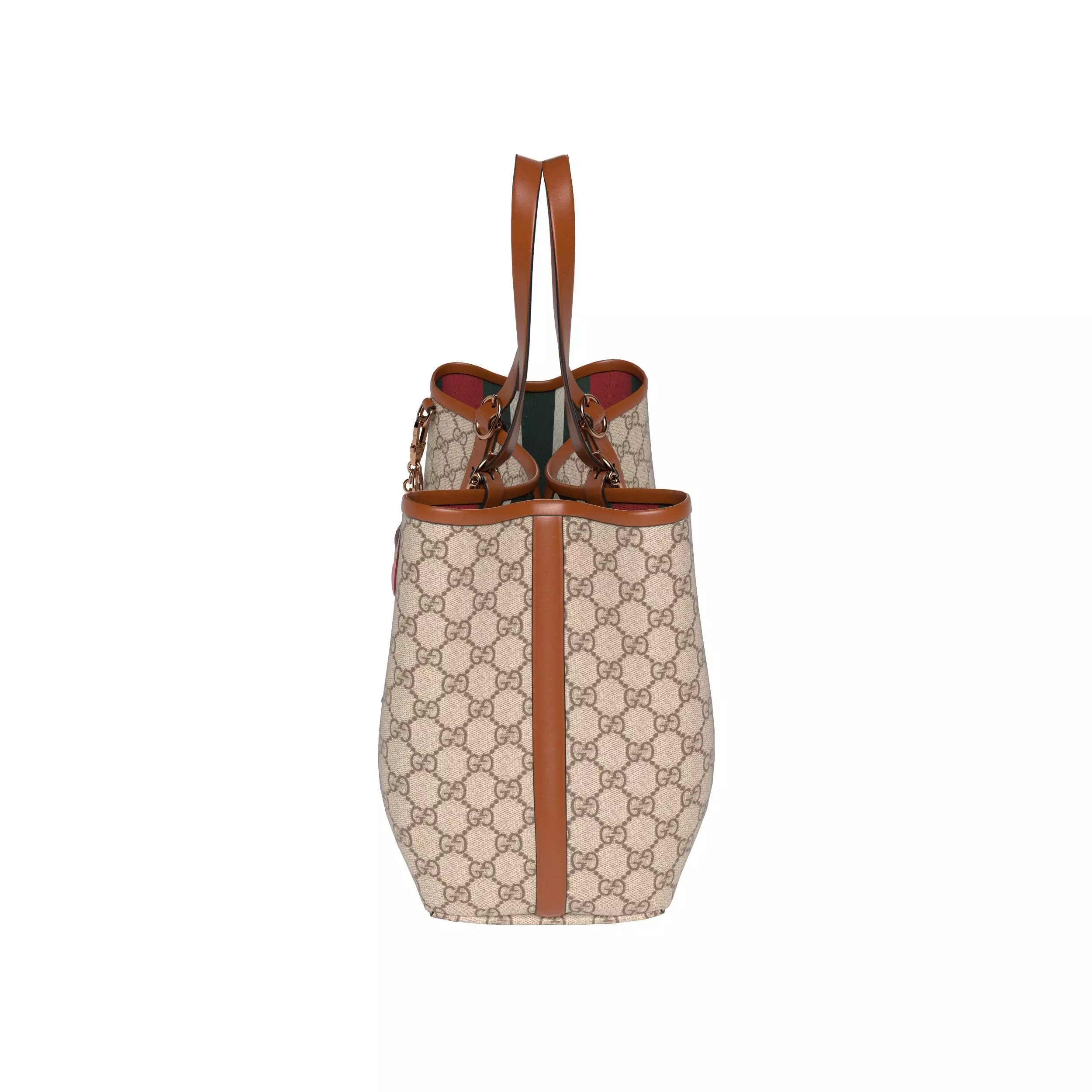 Gucci GG Emblem Medium Tote Bag Low-poly 3D model_2