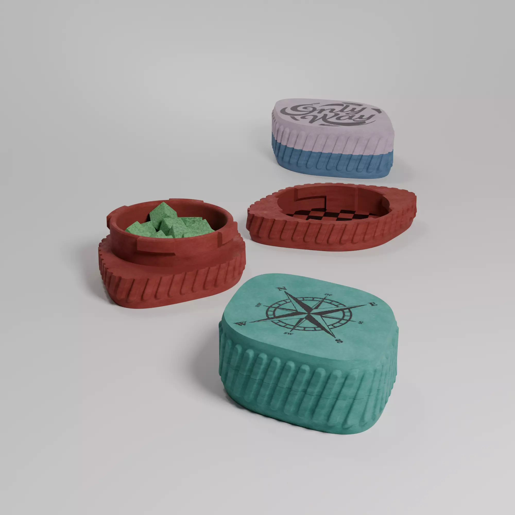 The box 3D print model_1