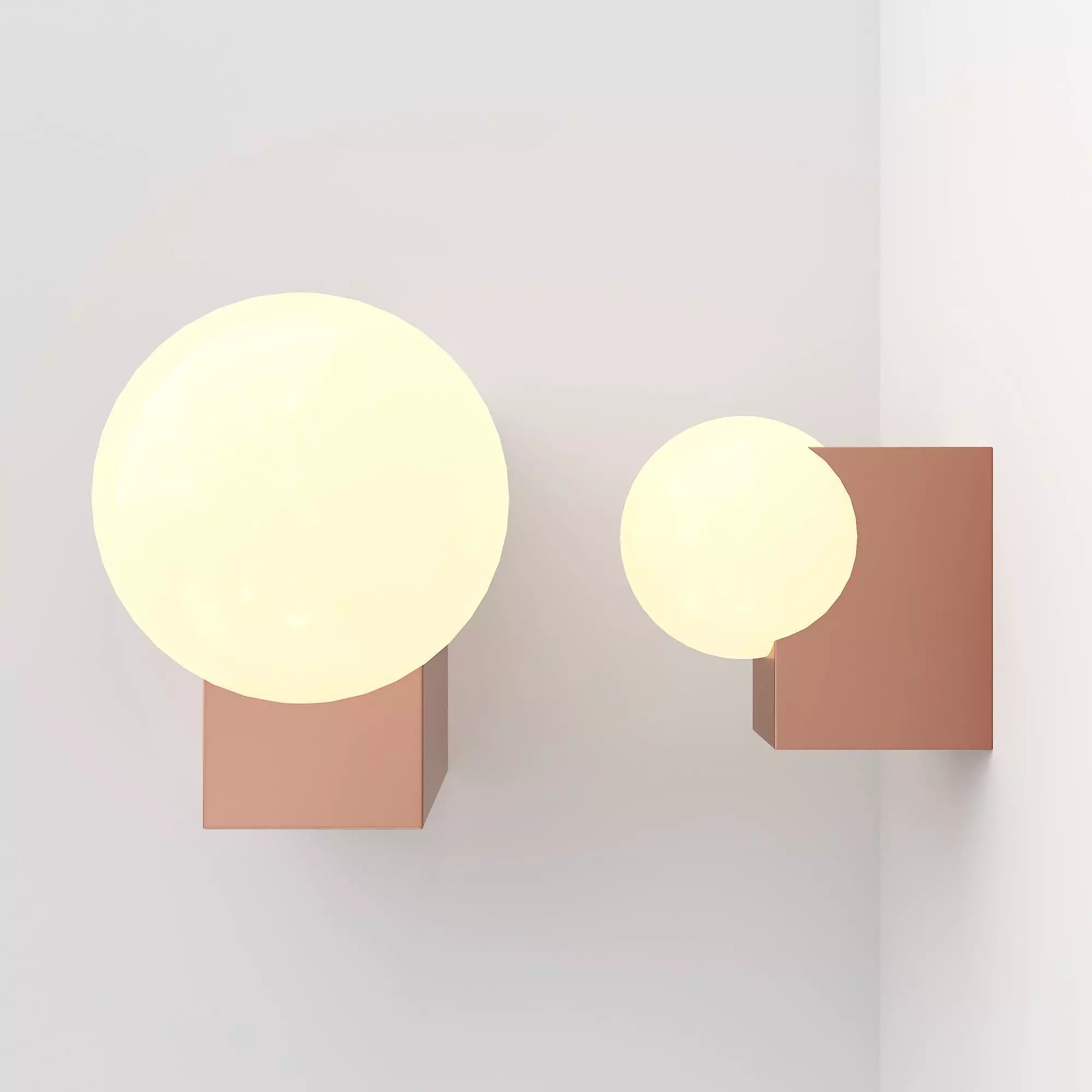 Preanor Wall Light 3D model_0