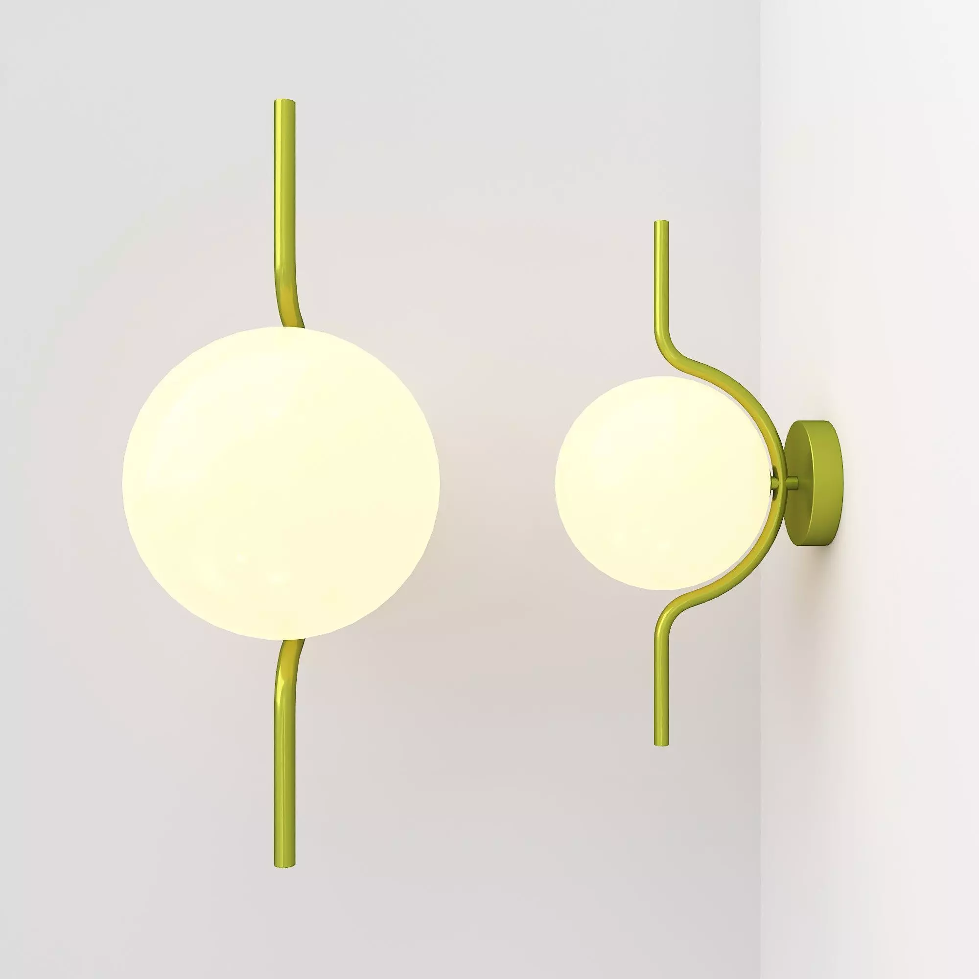 Nosseto Wall Light 3D model_0