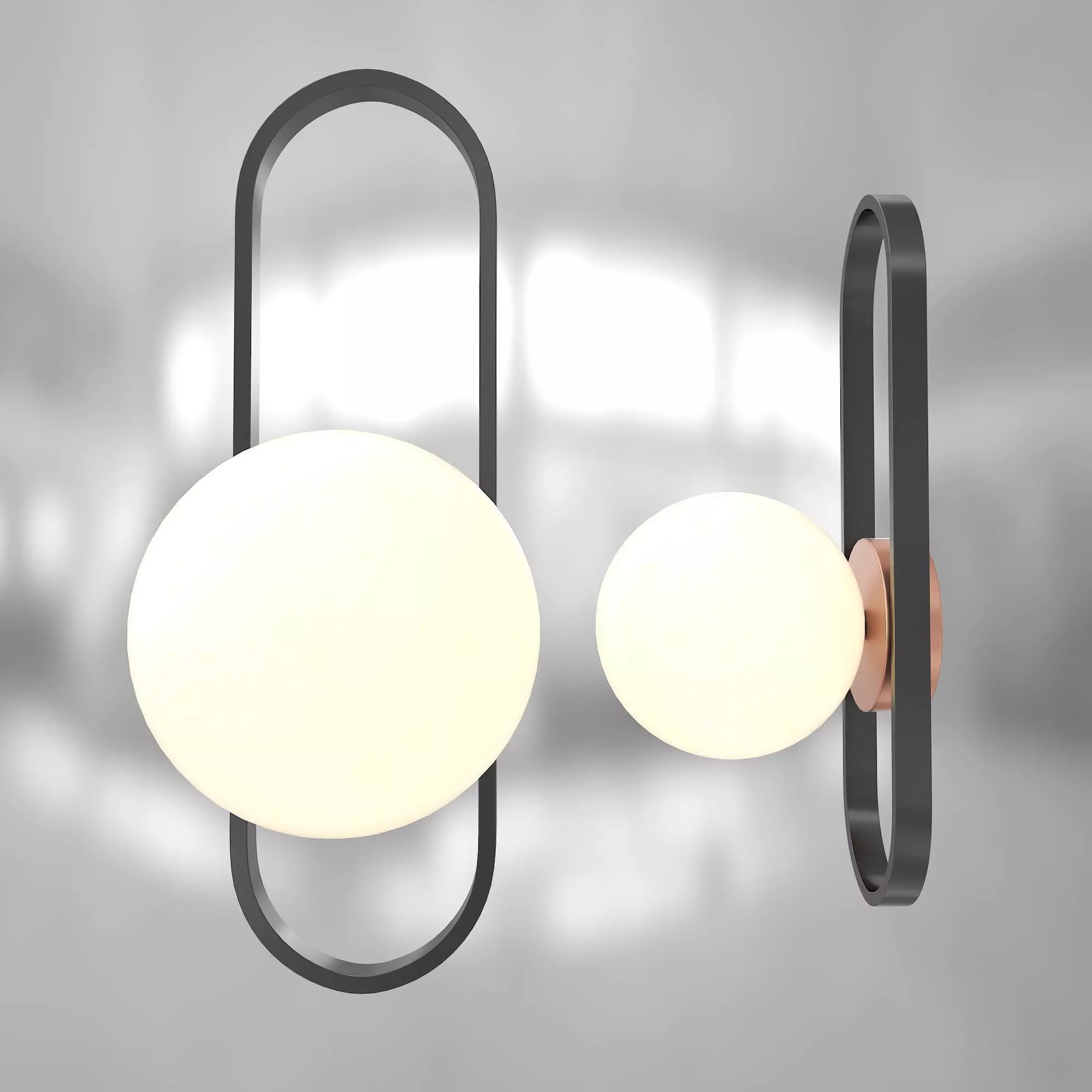 Nareilian Wall Light 3D model_0