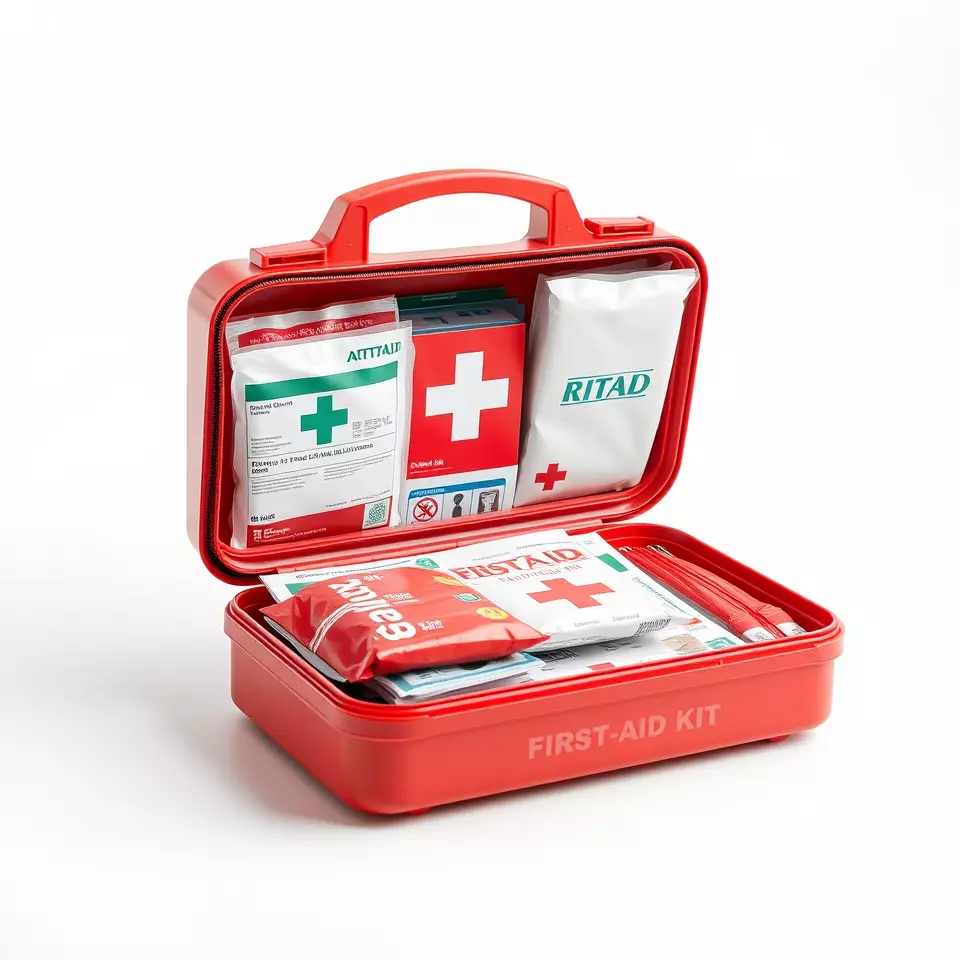 Emergency First Aid Kit Model Pack Low-poly 3D model_2