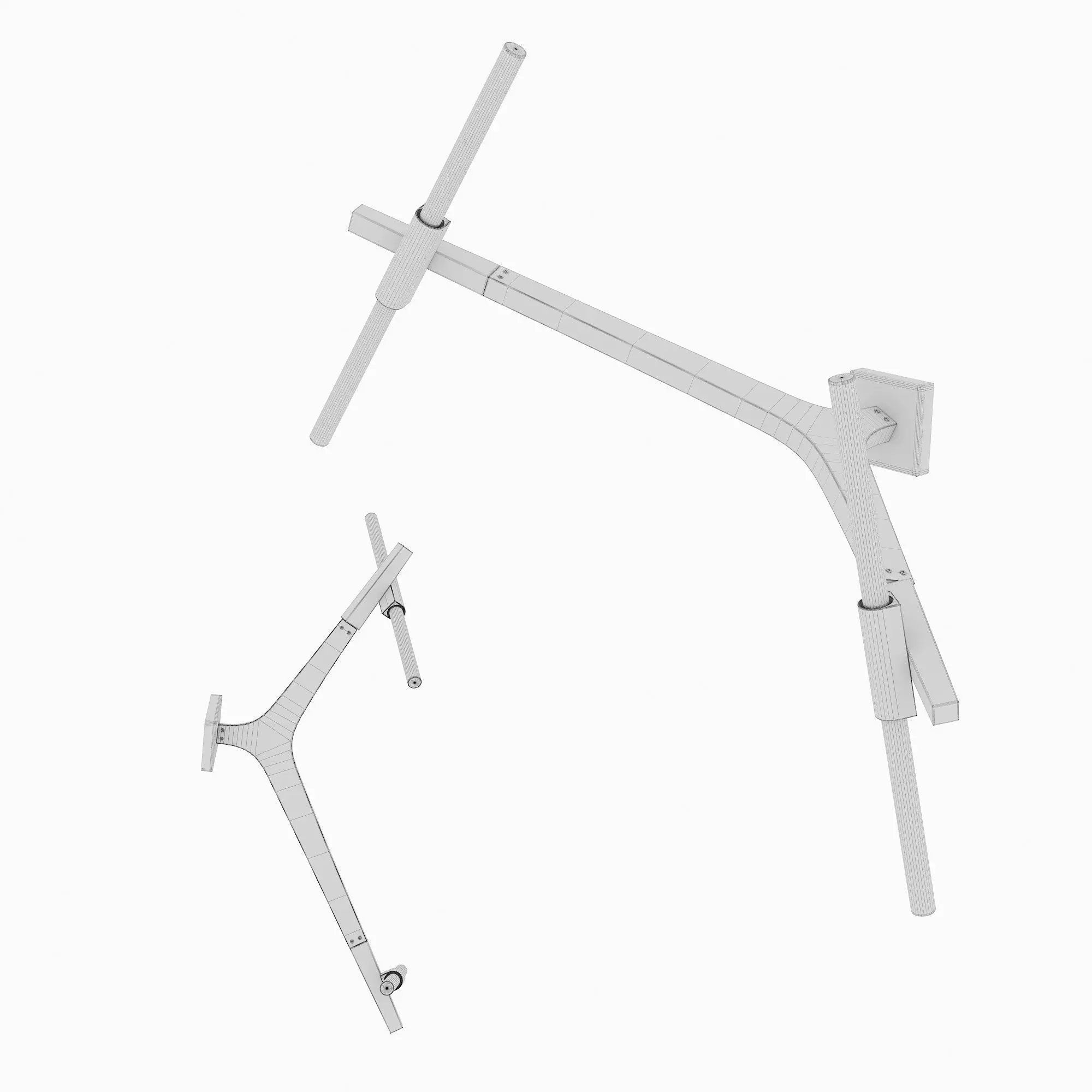 Mozaerlla Wall Light 3D model_1