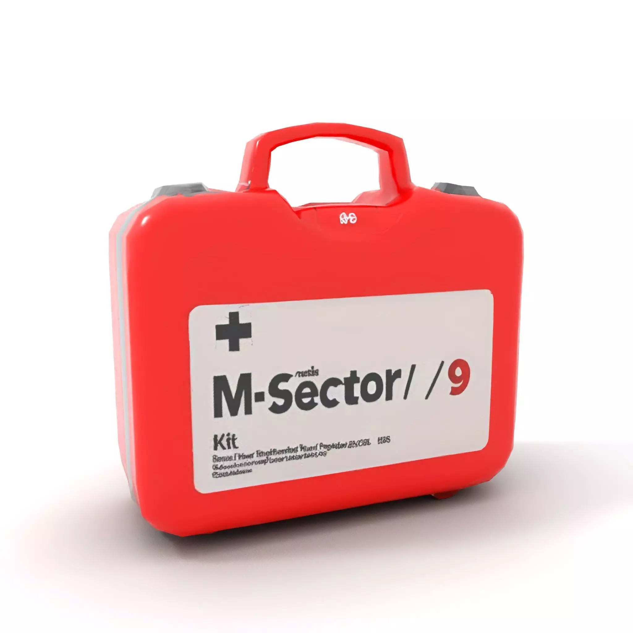First Aid MSector Kit model pack Low-poly 3D model_14