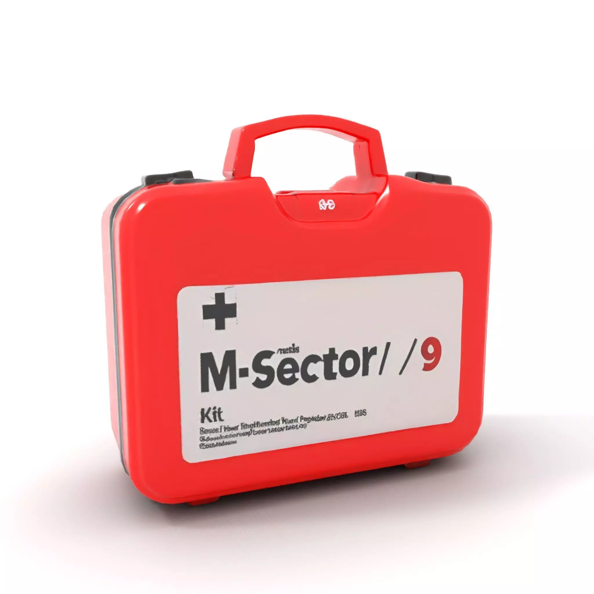 First Aid MSector Kit model pack Low-poly 3D model_6