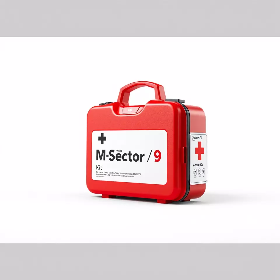 First Aid MSector Kit model pack Low-poly 3D model_3
