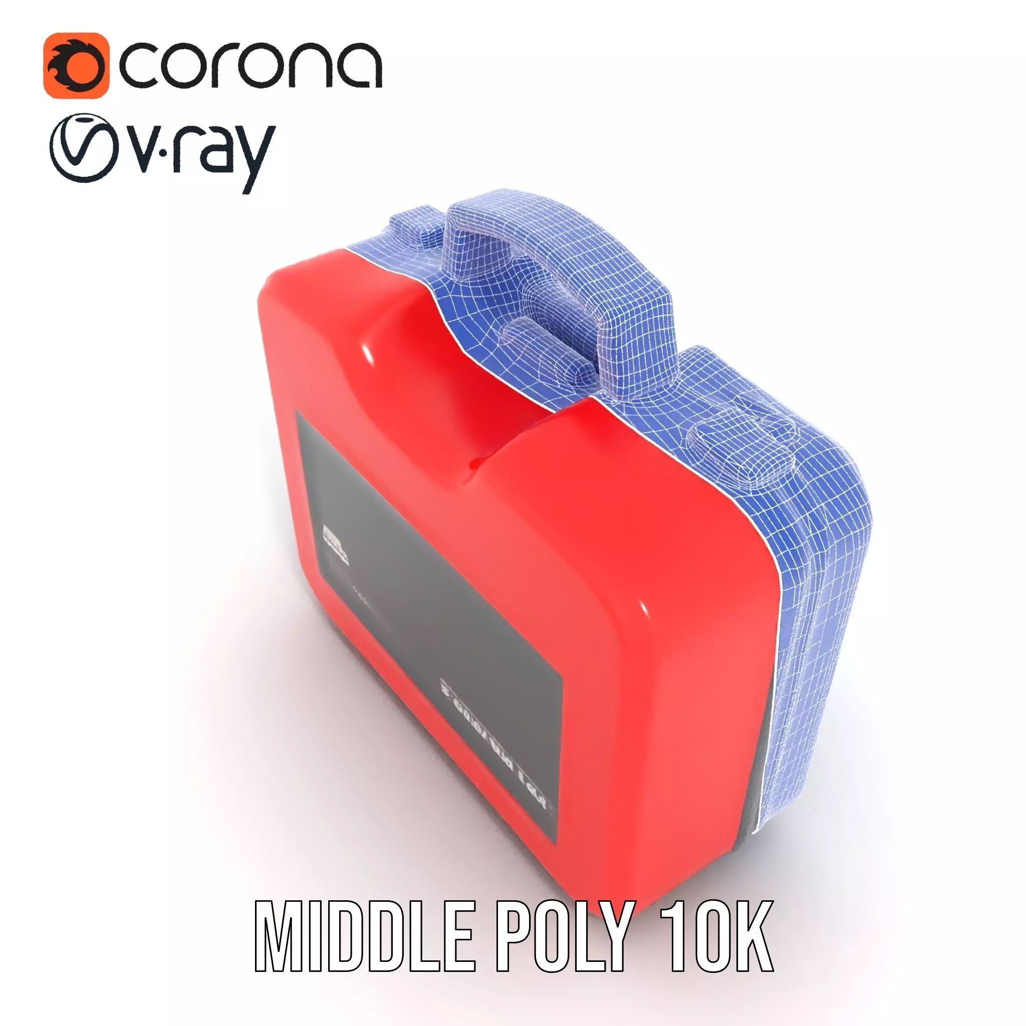 First Aid MSector Kit model pack Low-poly 3D model_25