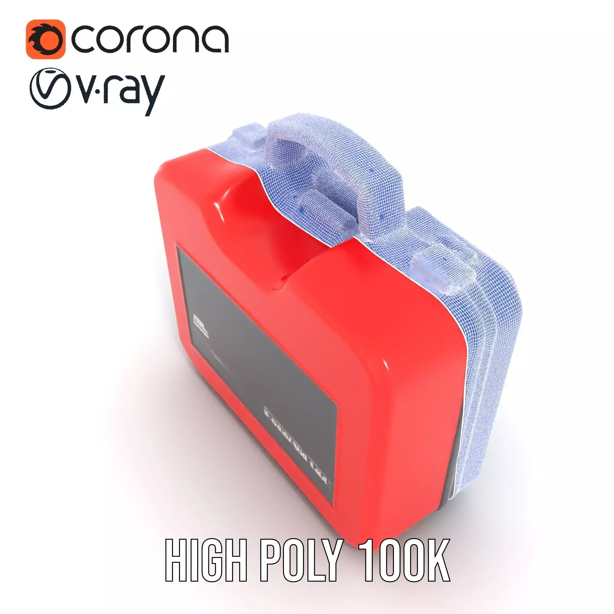 First Aid MSector Kit model pack Low-poly 3D model_34