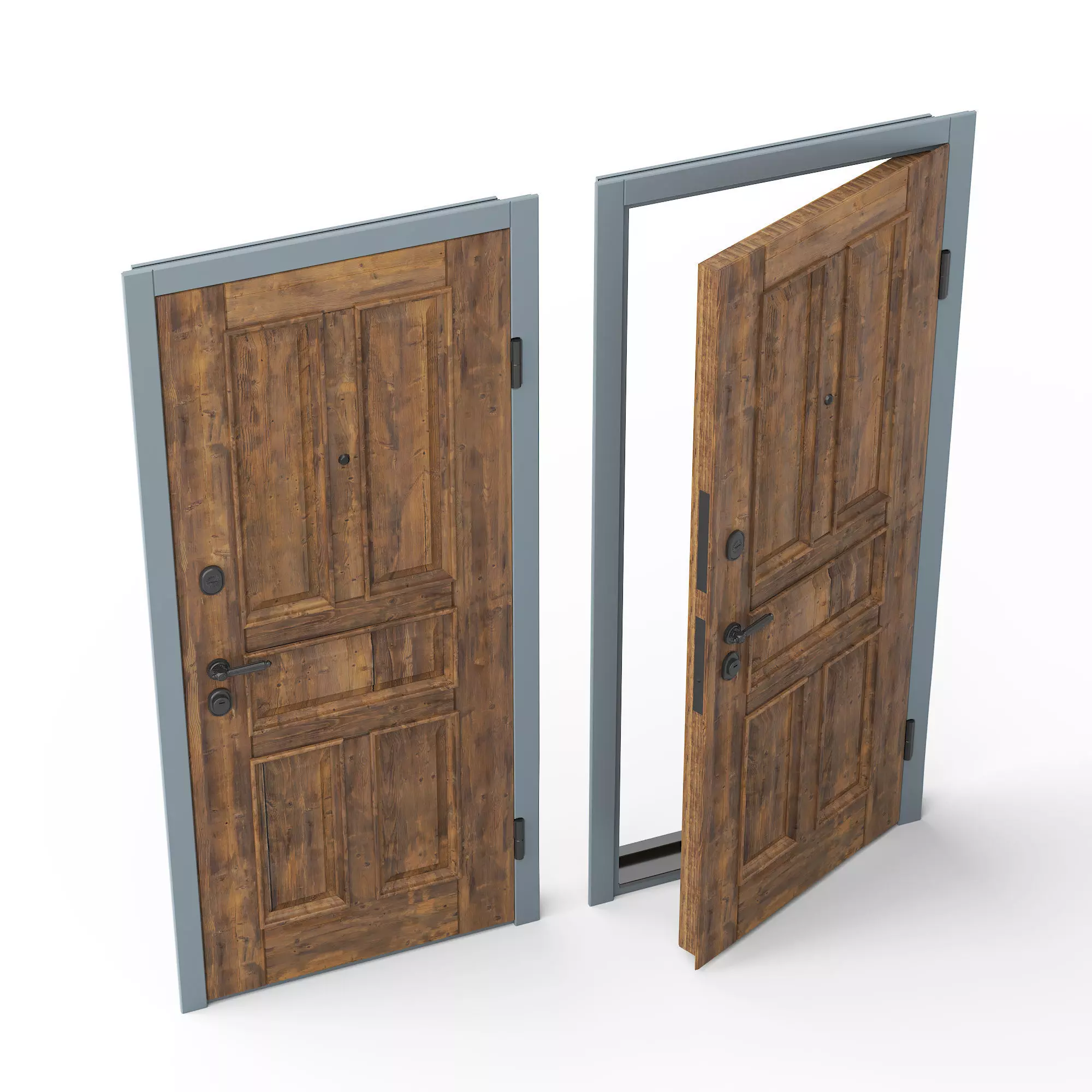 Meva Door 3D model_1