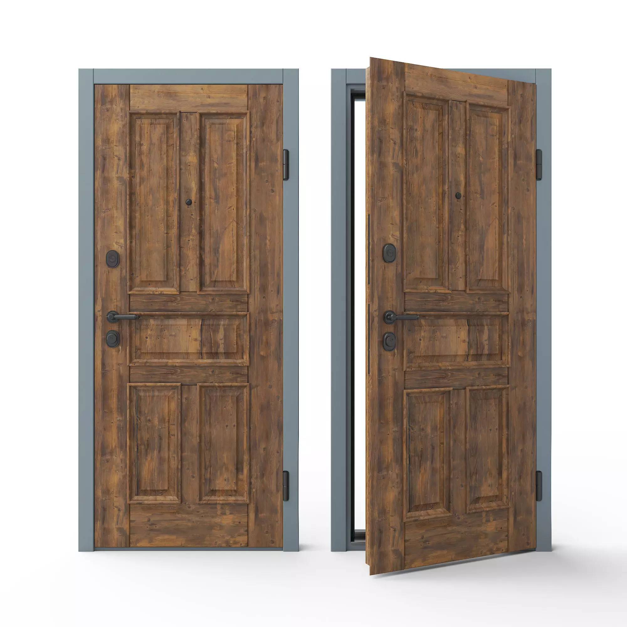 Meva Door 3D model_0
