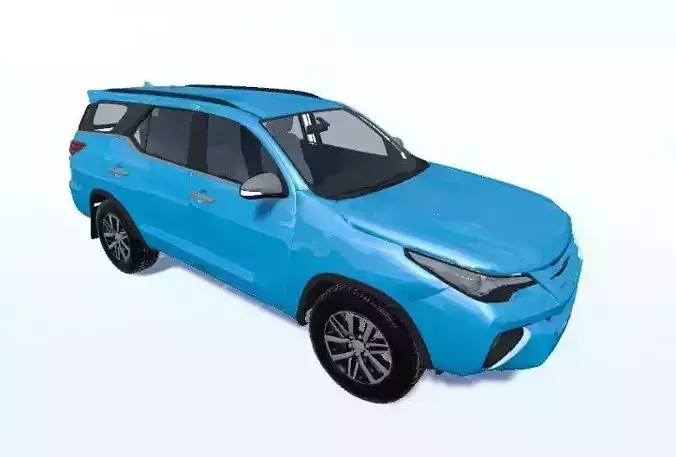 TOYOTA FORTUNER MODEL Low-poly 3D model