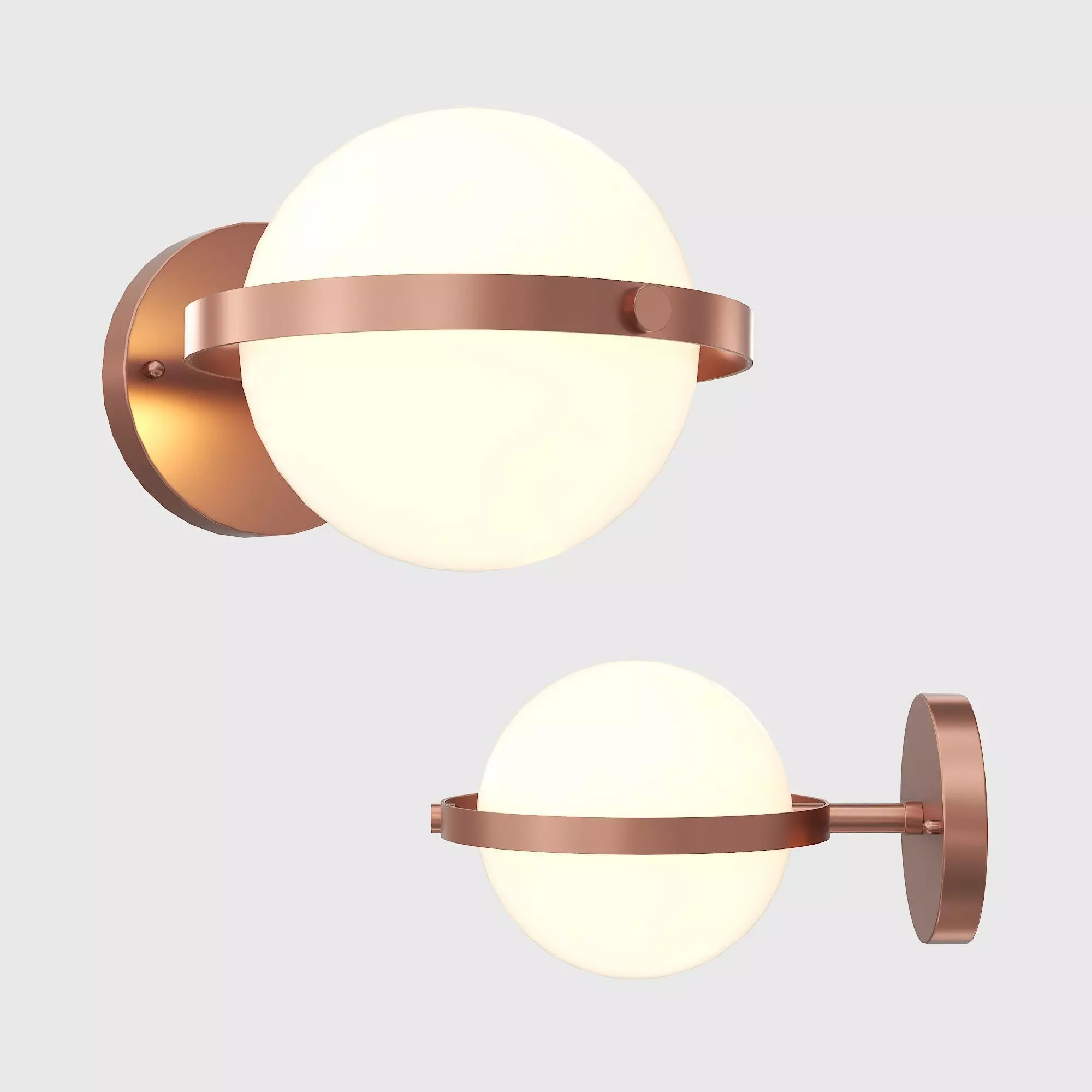 Krectoria Wall Light 3D model_0