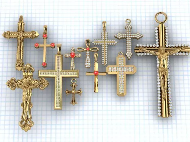 The Cross Pendant An Eternal Symbol in 3D Art 3D print model