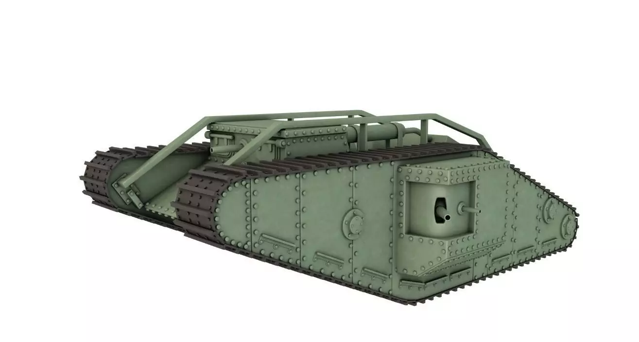 Tank MK 4 3D model