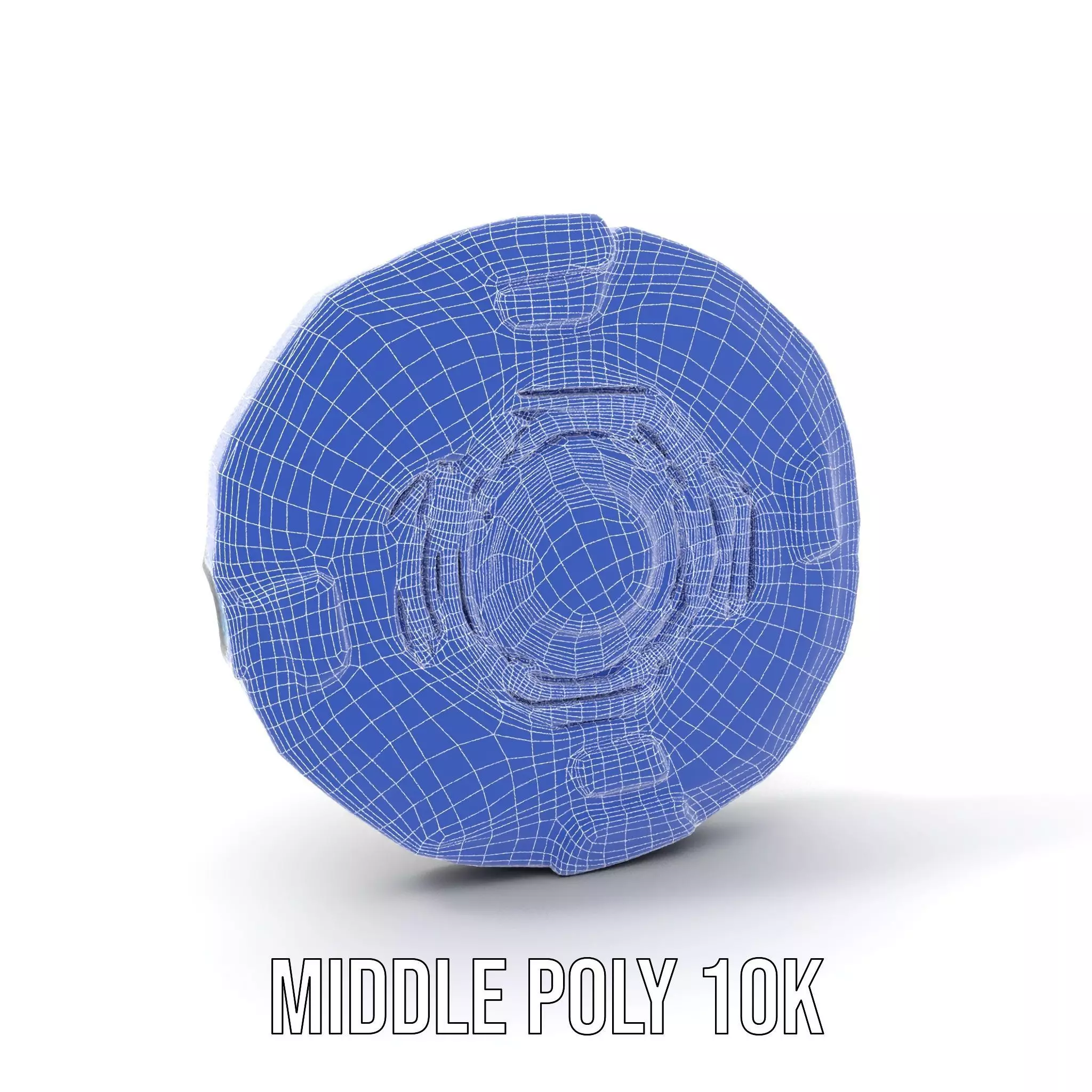 Futuristic Shield Model Pack Low-poly 3D model_18