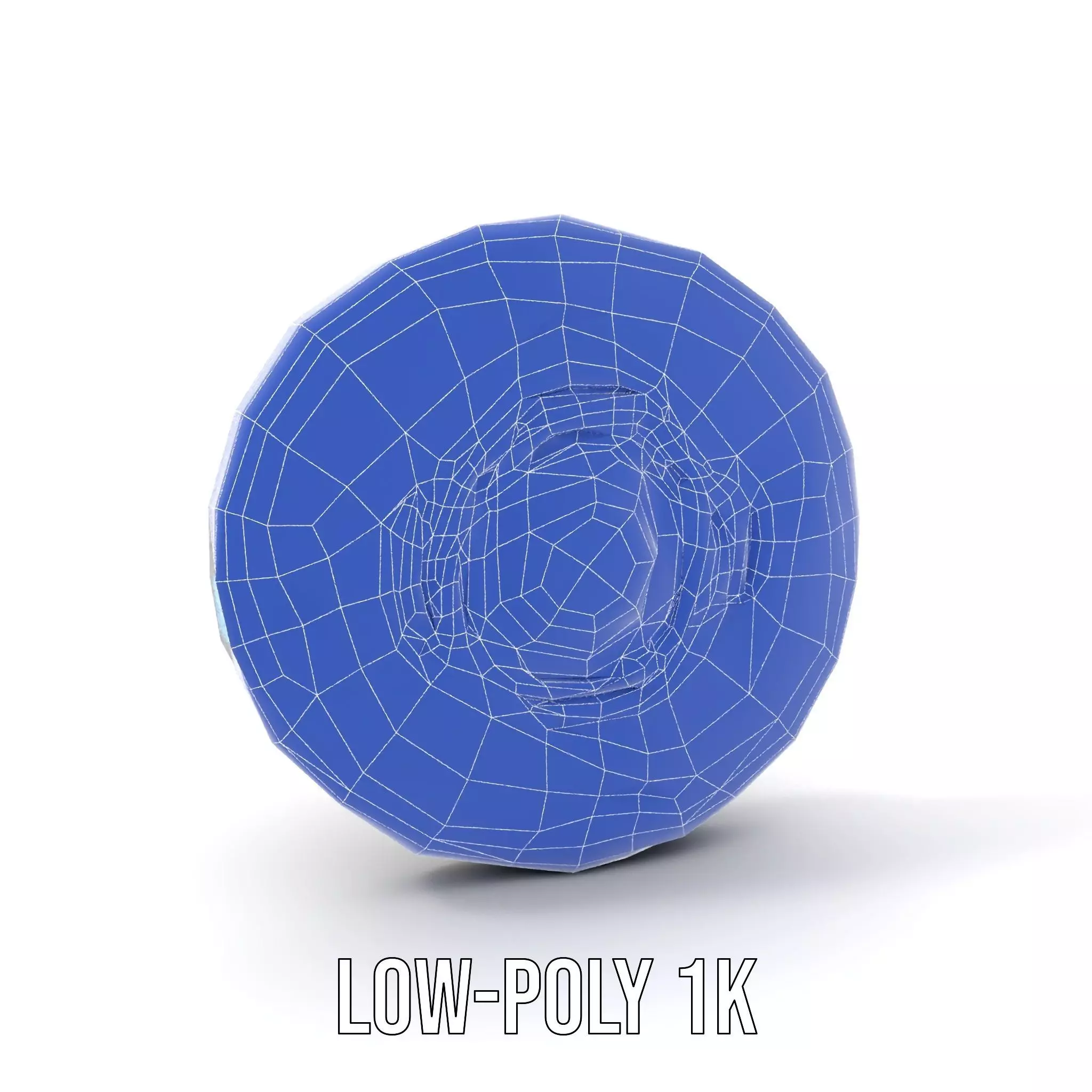 Futuristic Shield Model Pack Low-poly 3D model_13