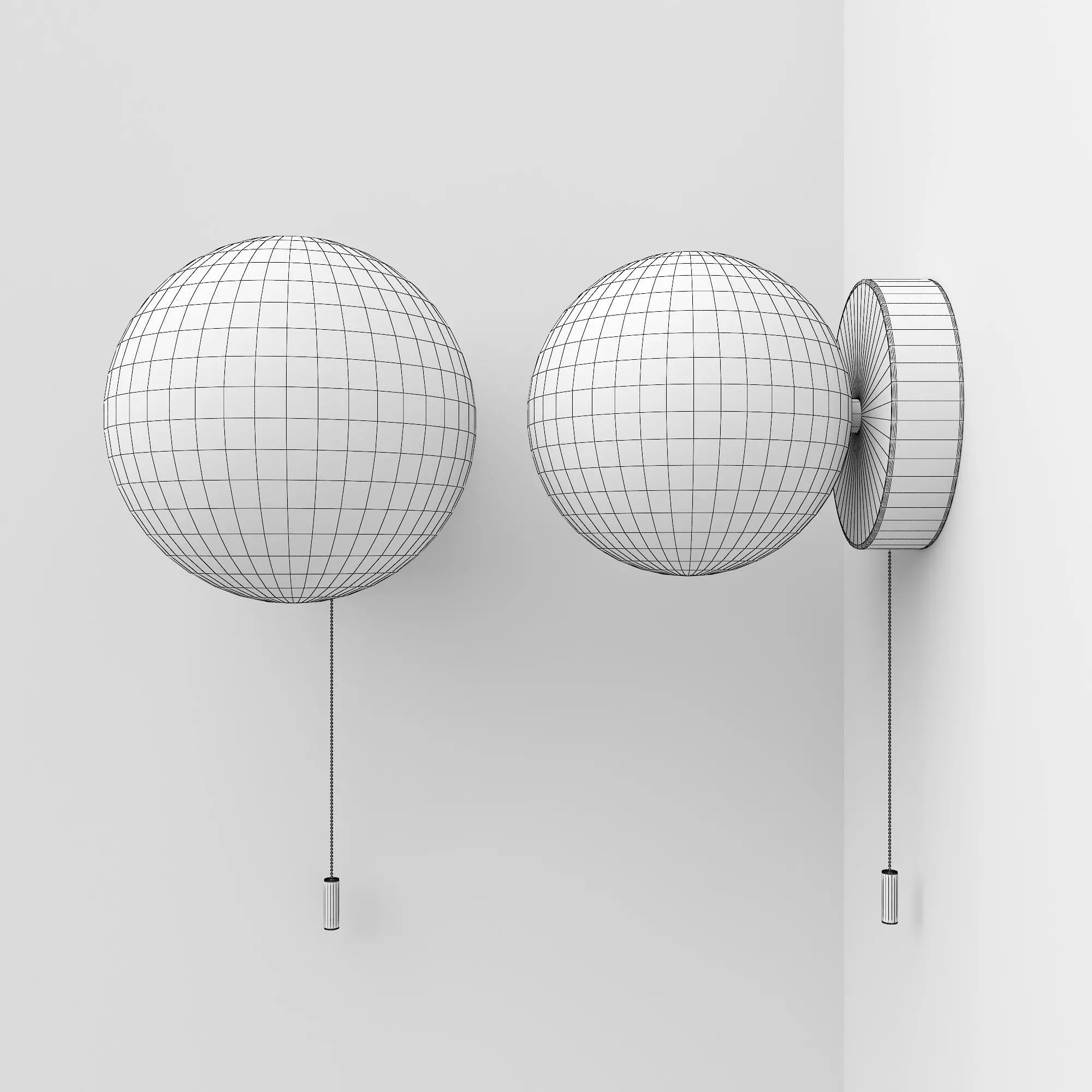 Isenijone Wall Light 3D model_1