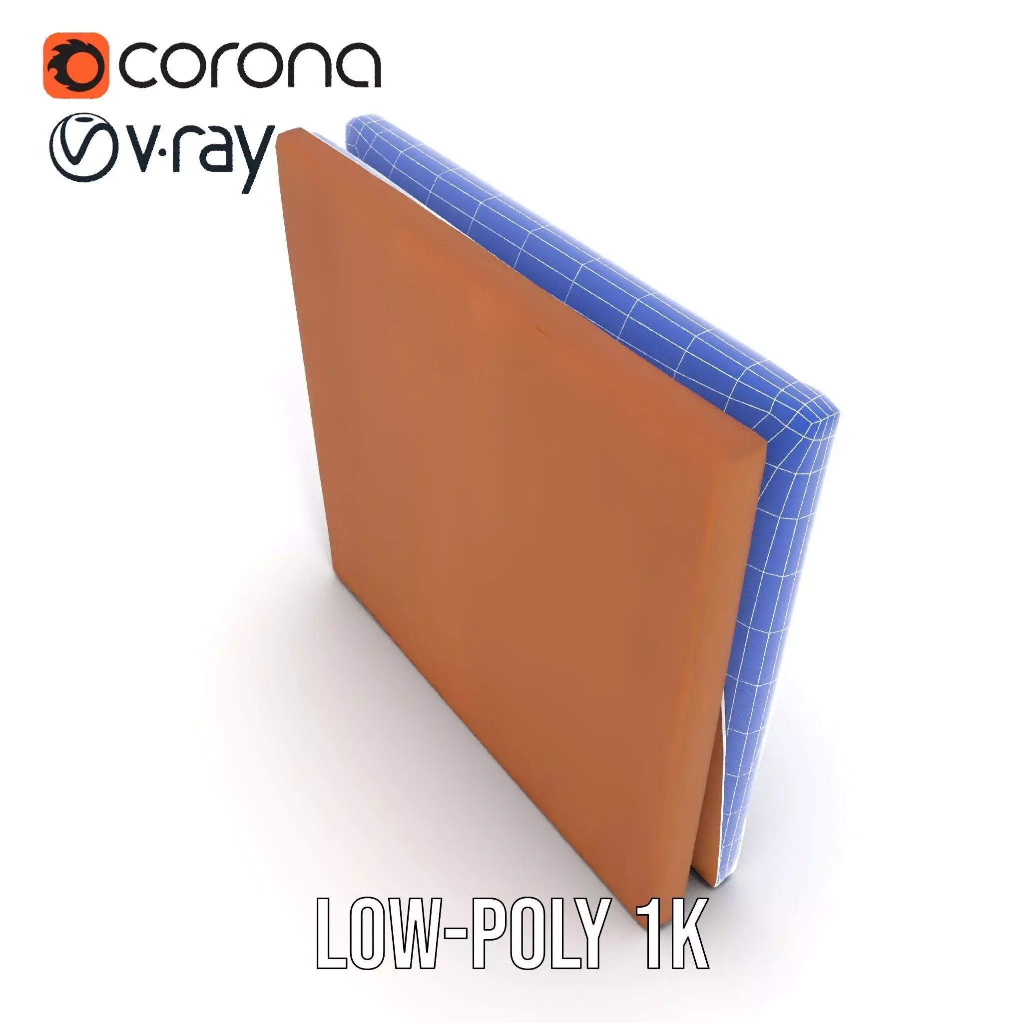 Wooden Picture Frame Model Pack with Inspirational Text Low-poly 3D model_20