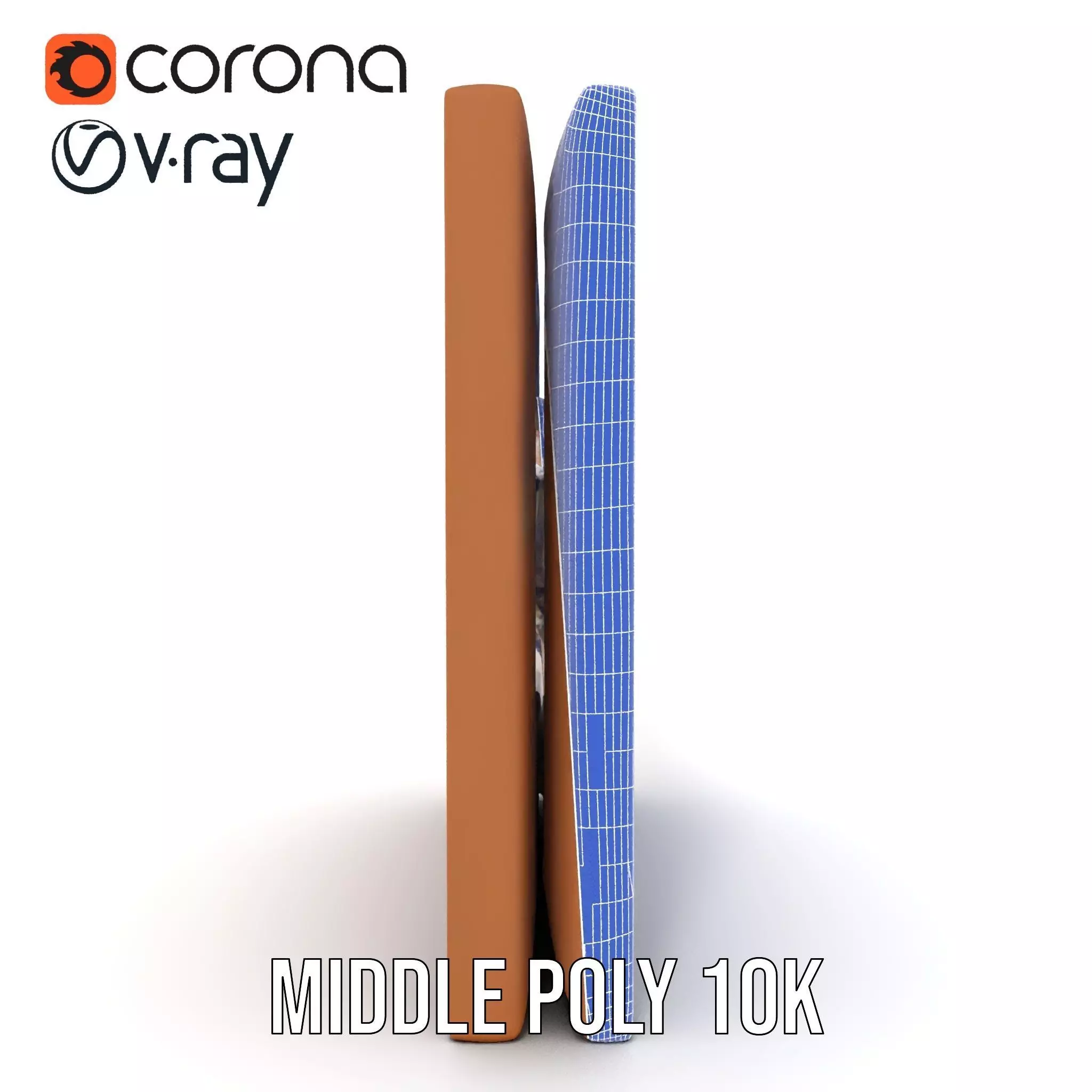 Wooden Picture Frame Model Pack with Inspirational Text Low-poly 3D model_25