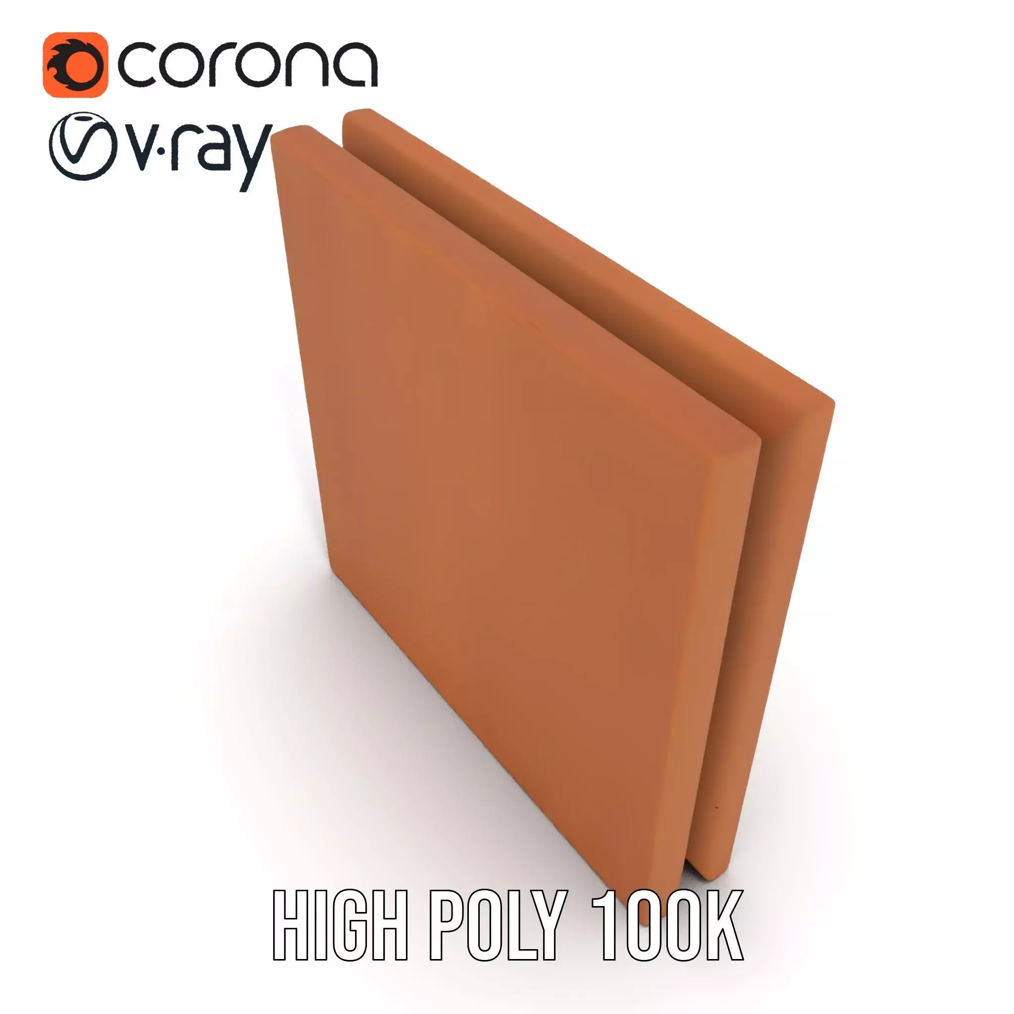 Wooden Picture Frame Model Pack with Inspirational Text Low-poly 3D model_18