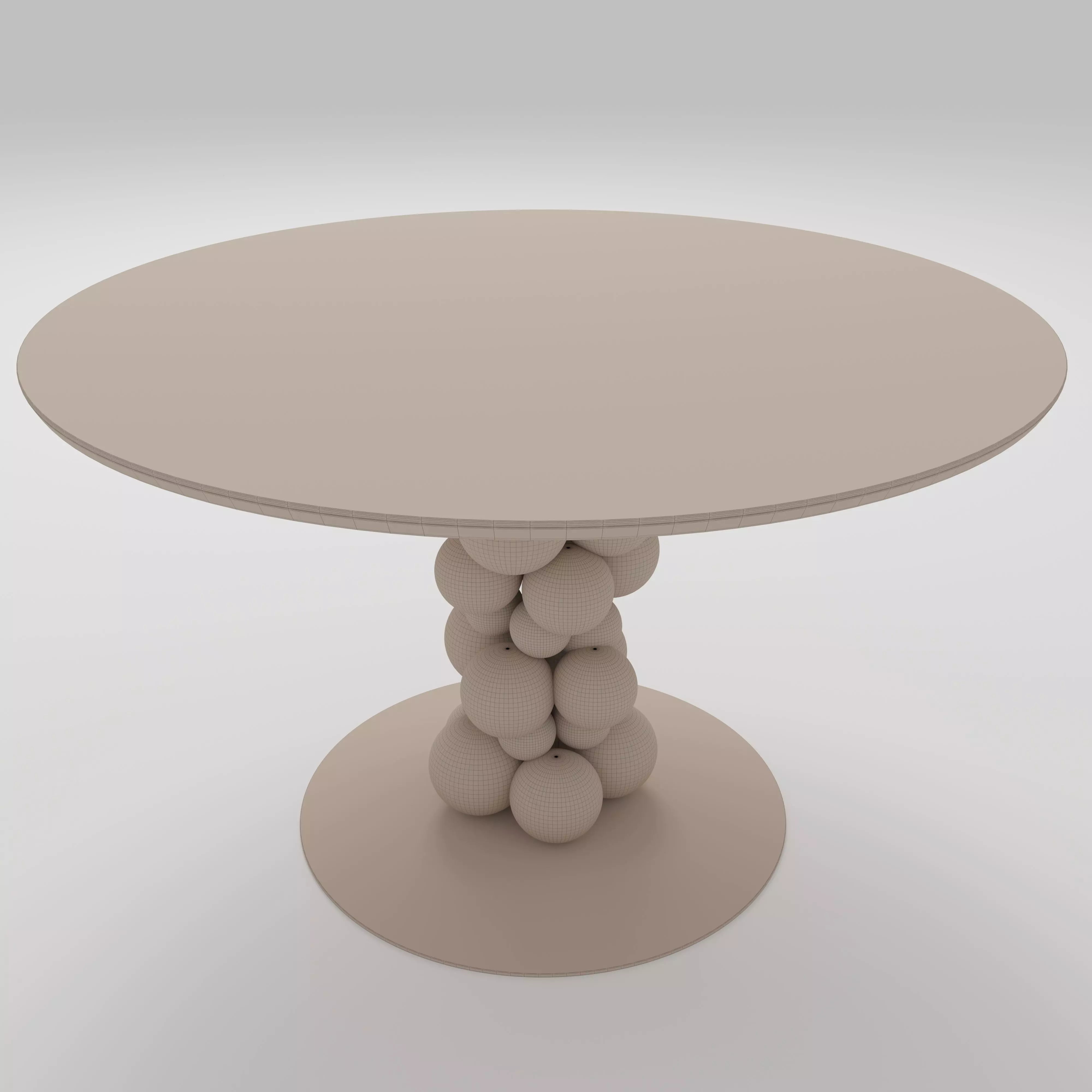 Hire Table 3D model_2
