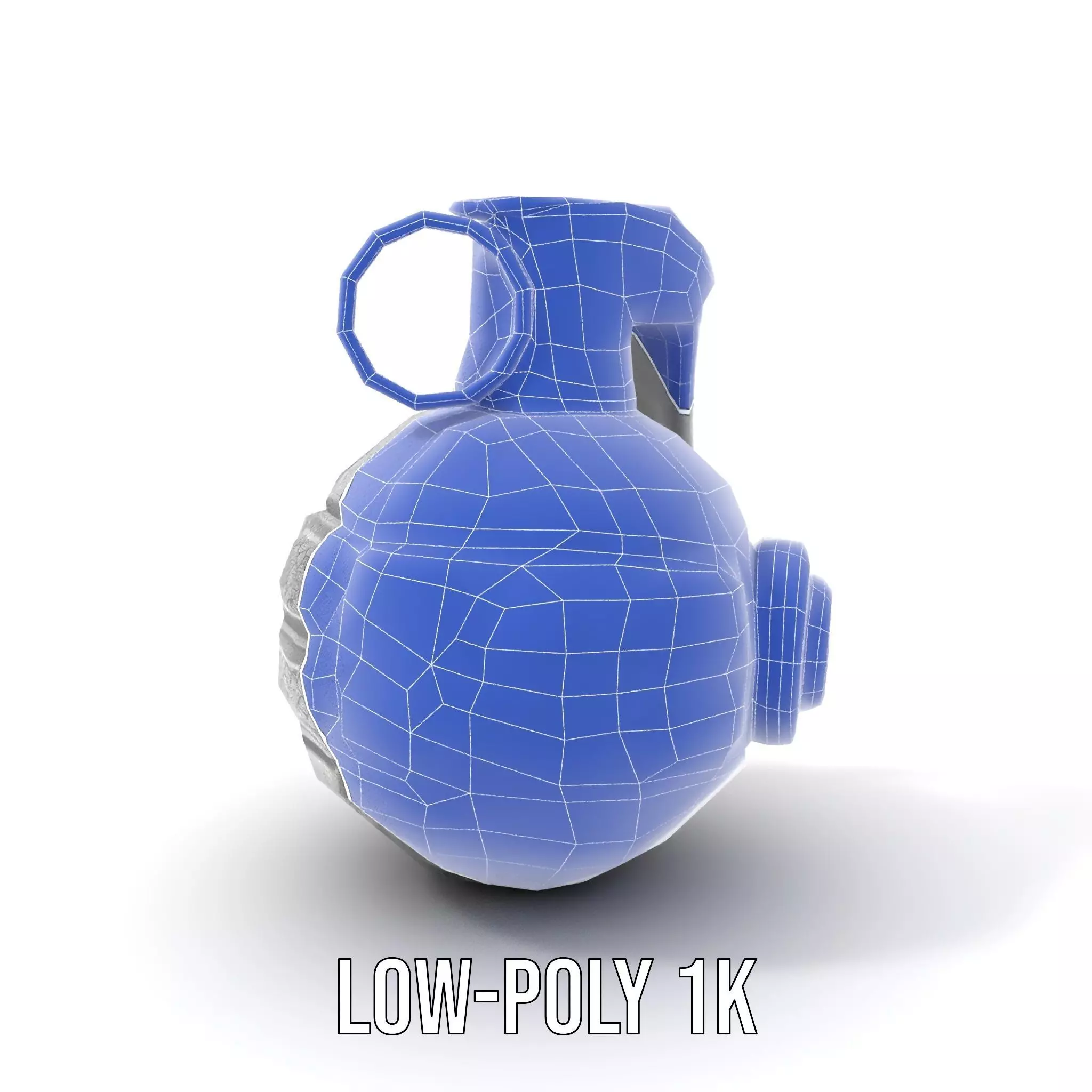 Realistic Grenade Model Pack featuring Detailed Textures Low-poly 3D model_28