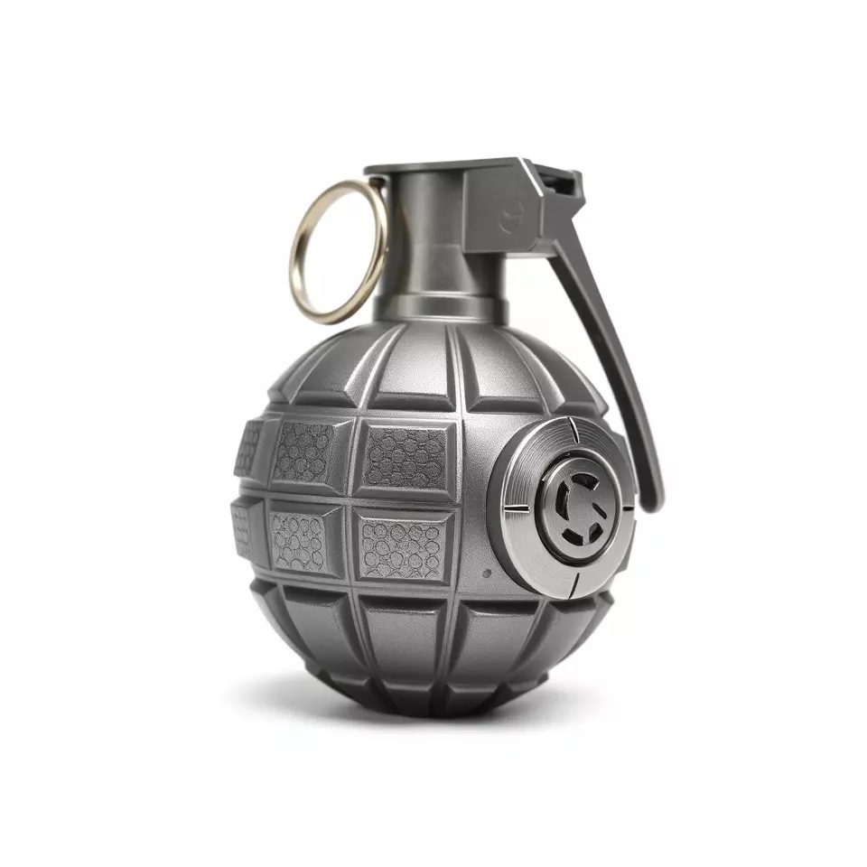 Realistic Grenade Model Pack featuring Detailed Textures Low-poly 3D model_2