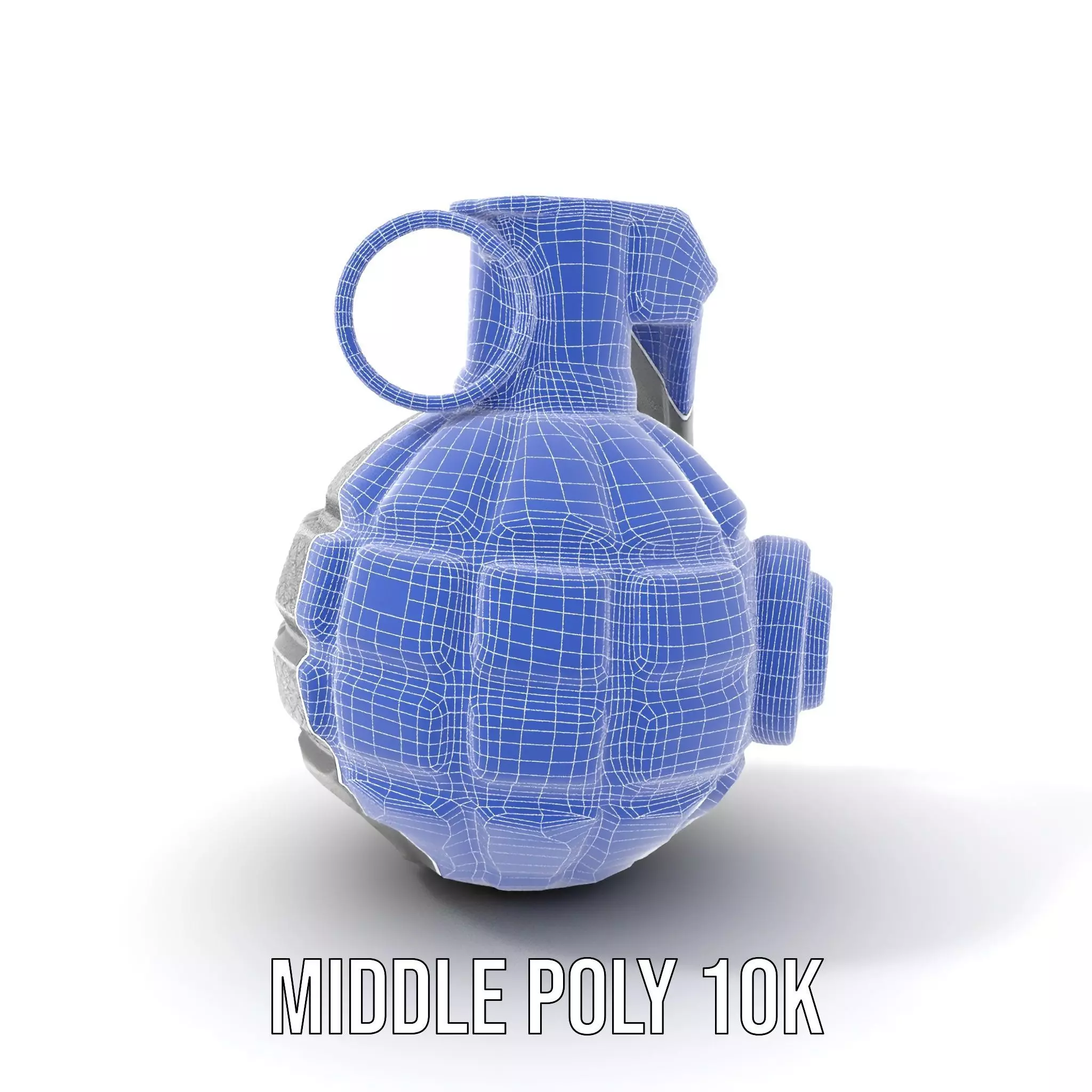 Realistic Grenade Model Pack featuring Detailed Textures Low-poly 3D model_18