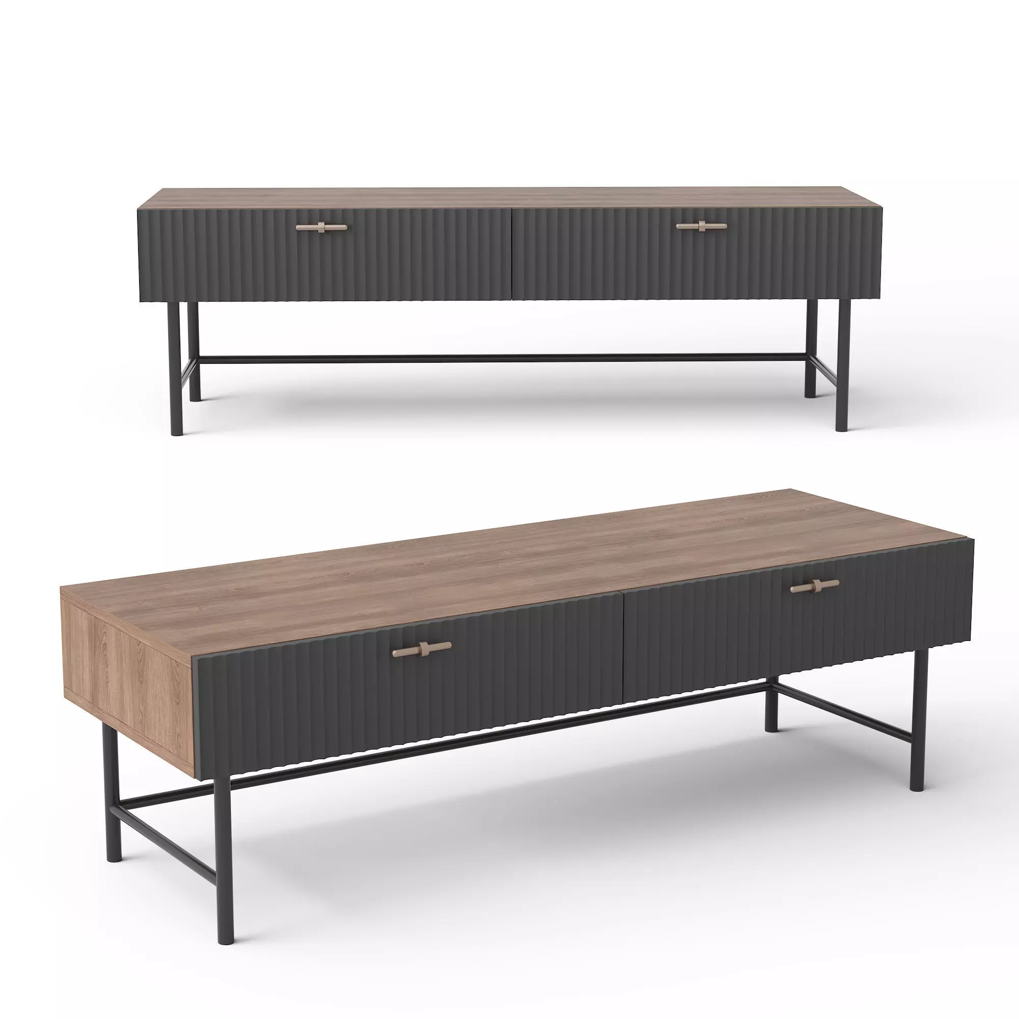 Gorian Console 3D model_0