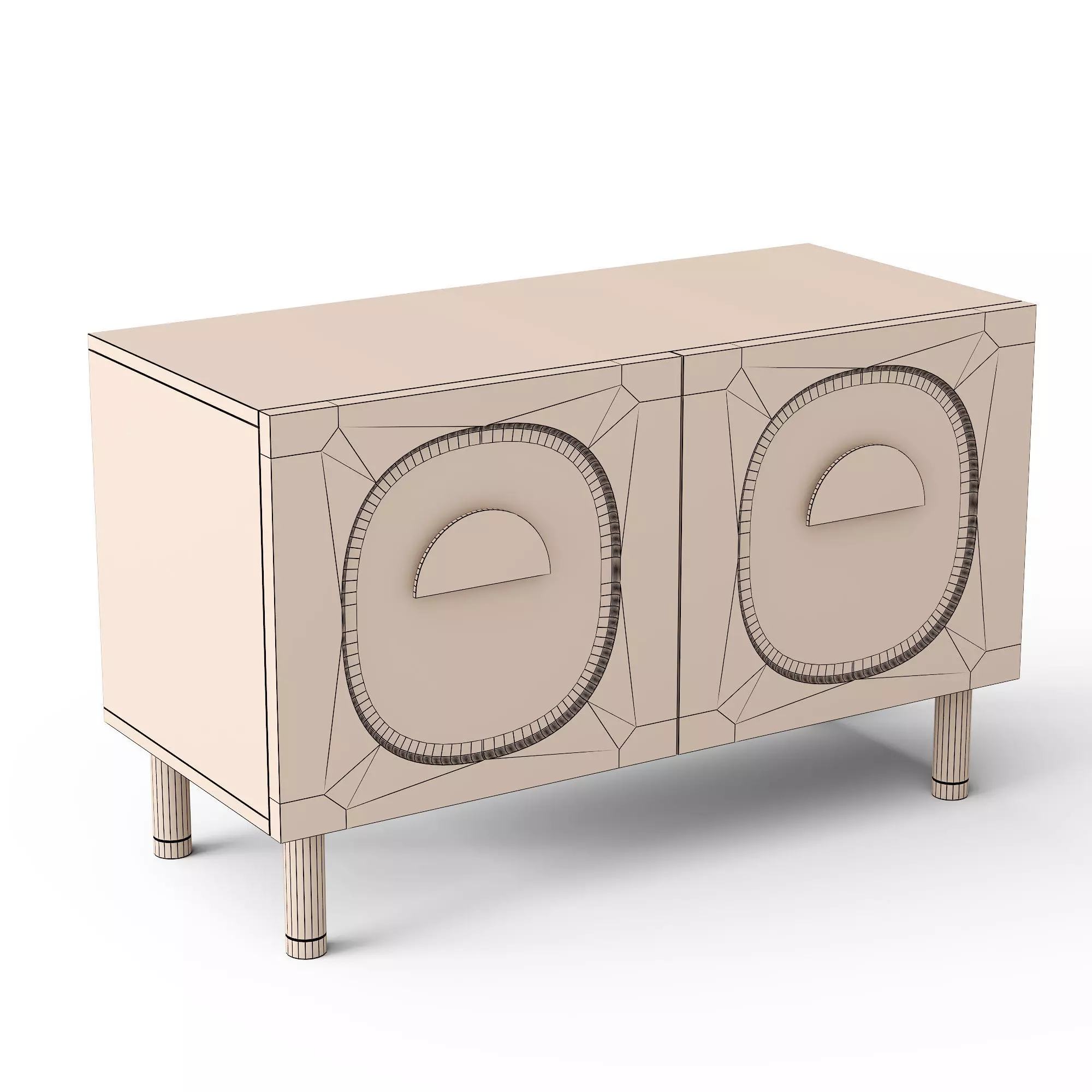 Gordon Sideboard 3D model_2