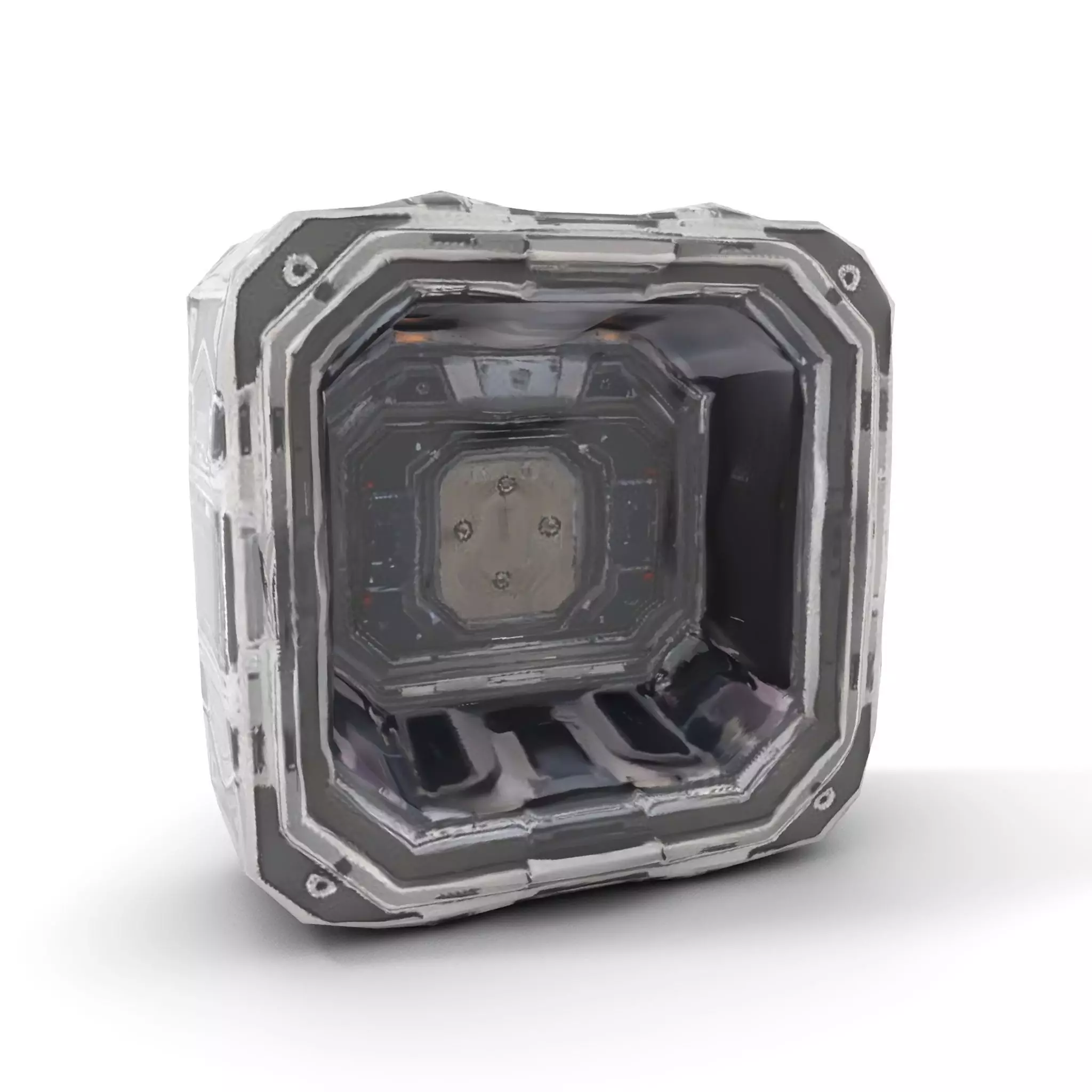 SciFi Corridor Interior Model Pack Low-poly 3D model_7