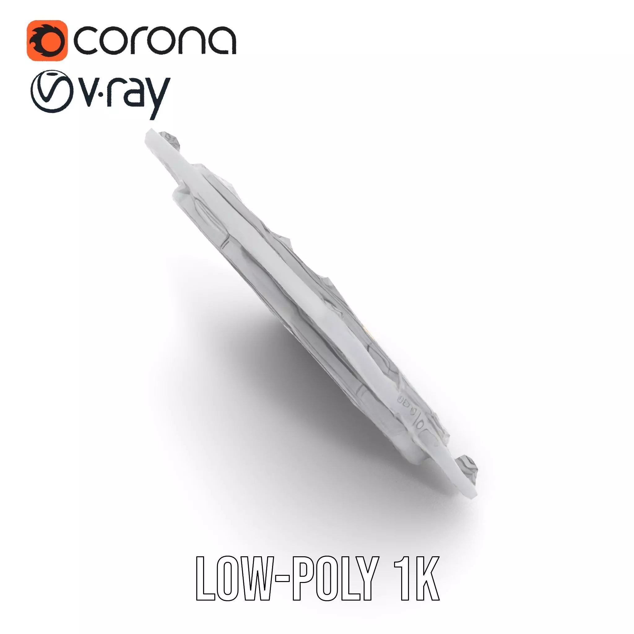 Futuristic Portal Device Model Pack Low-poly 3D model_10