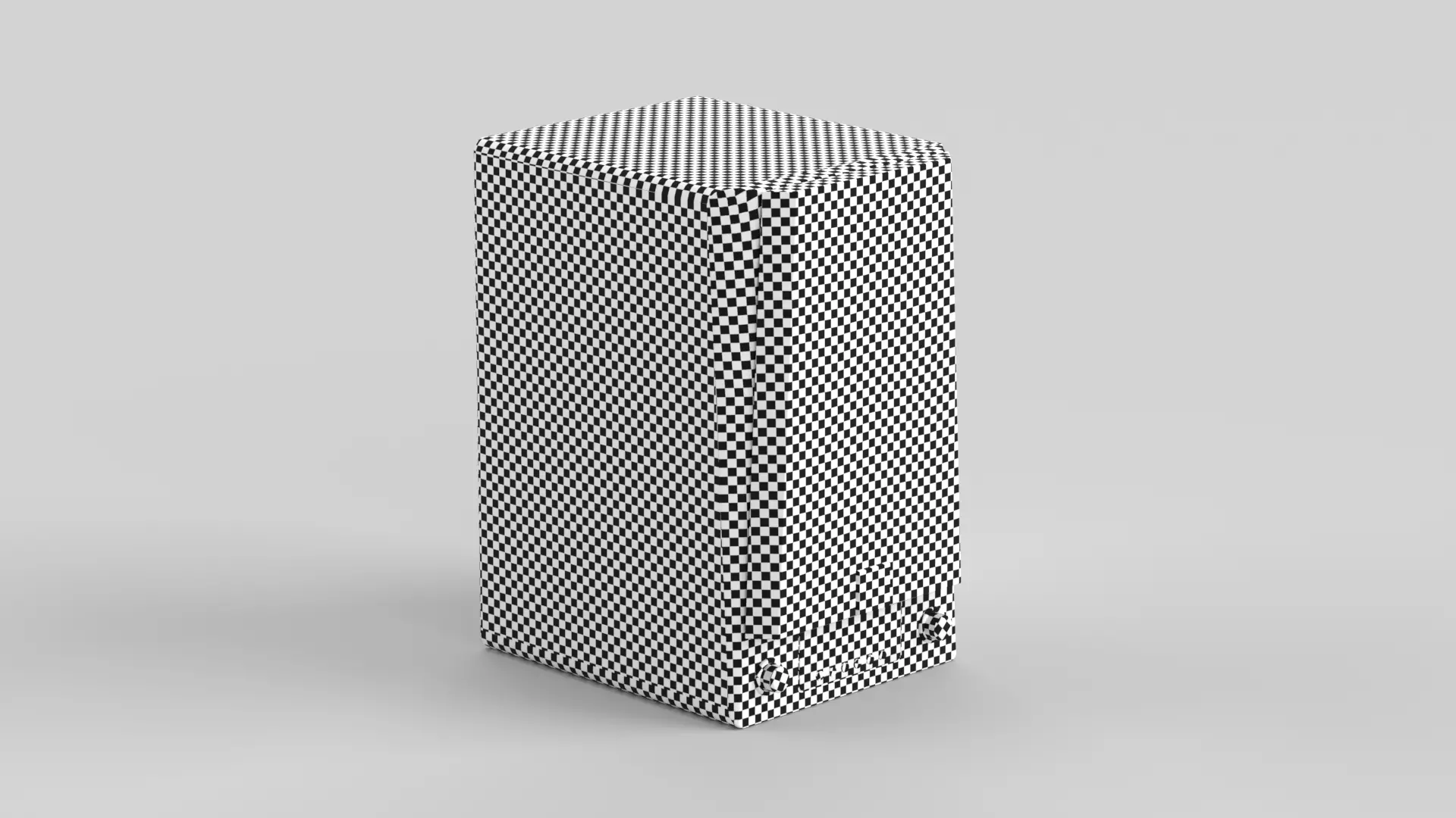 Prime Wireless Speaker Purple Low-poly 3D model_5