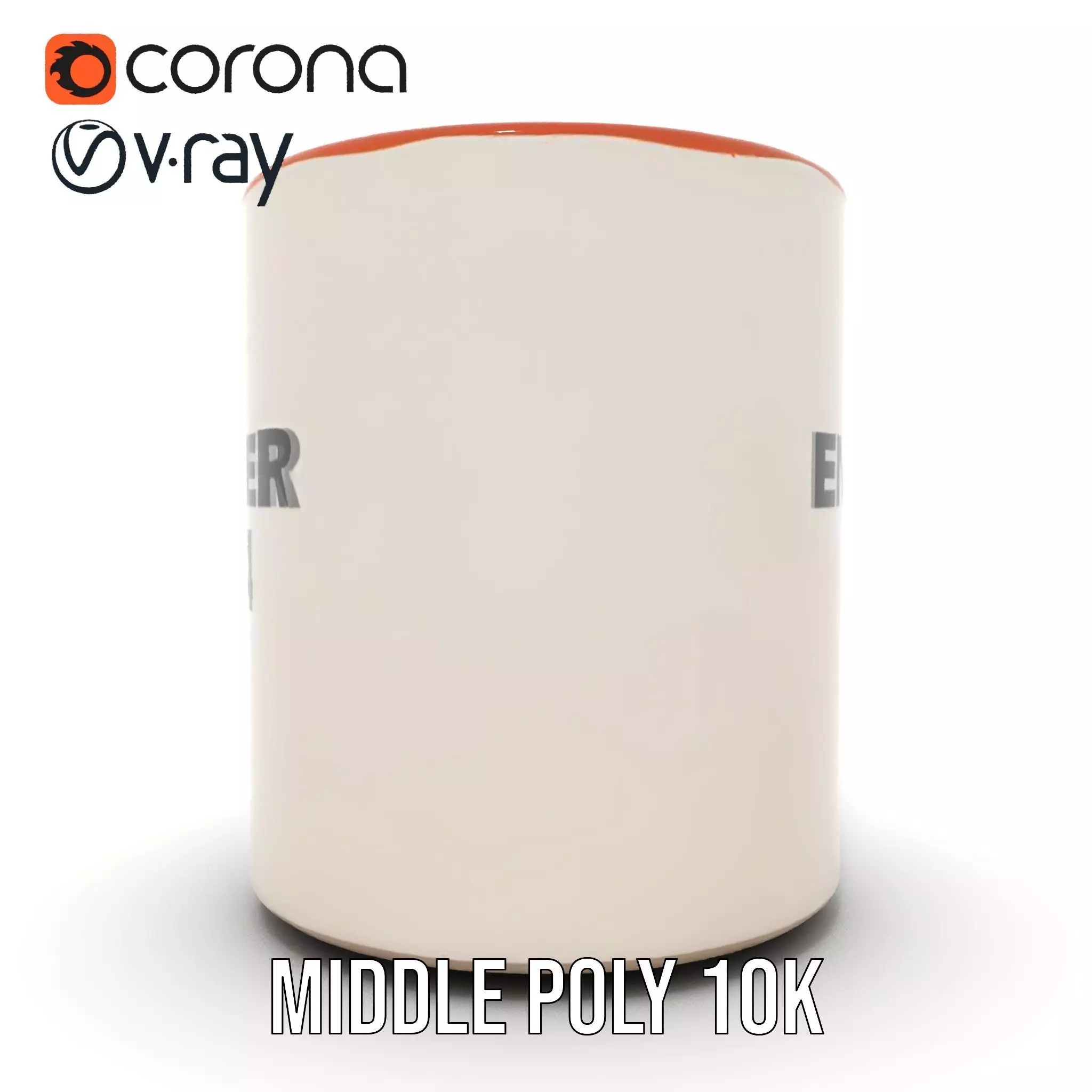 Best Engineer Mug  model pack Low-poly 3D model_11